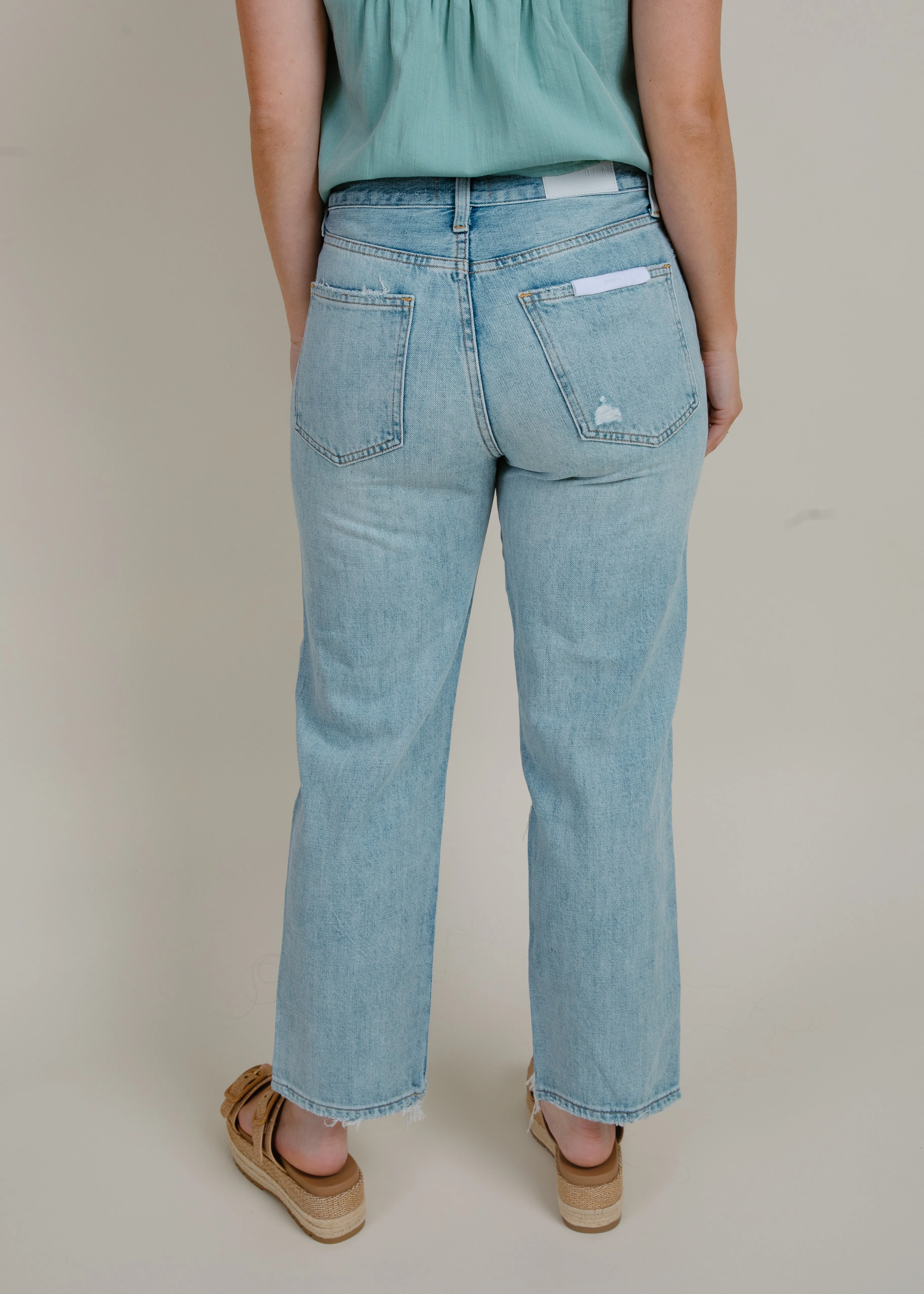 CHARLIE HIGH RISE DENIM - RUTHLESS