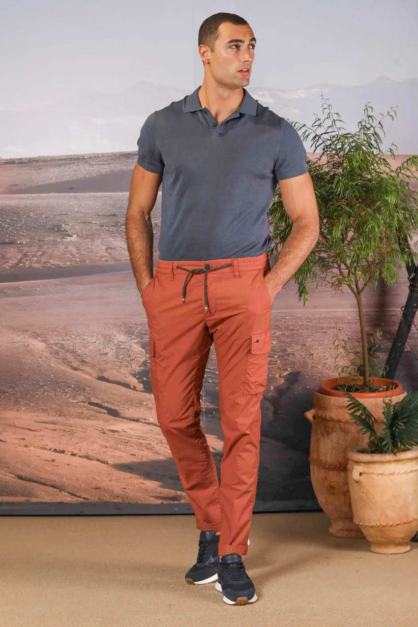 Chile Jogger Men's cargo pants in parachute fabric Extra Slim Fit