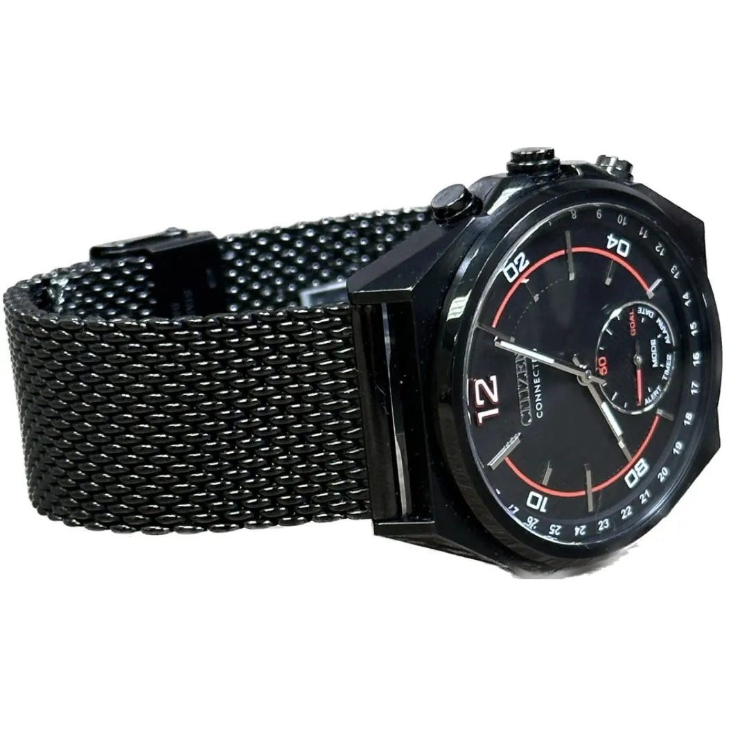 Citizen Connected Quartz Mens Watch, Stainless Steel, Black (Model: CX0005-78E)