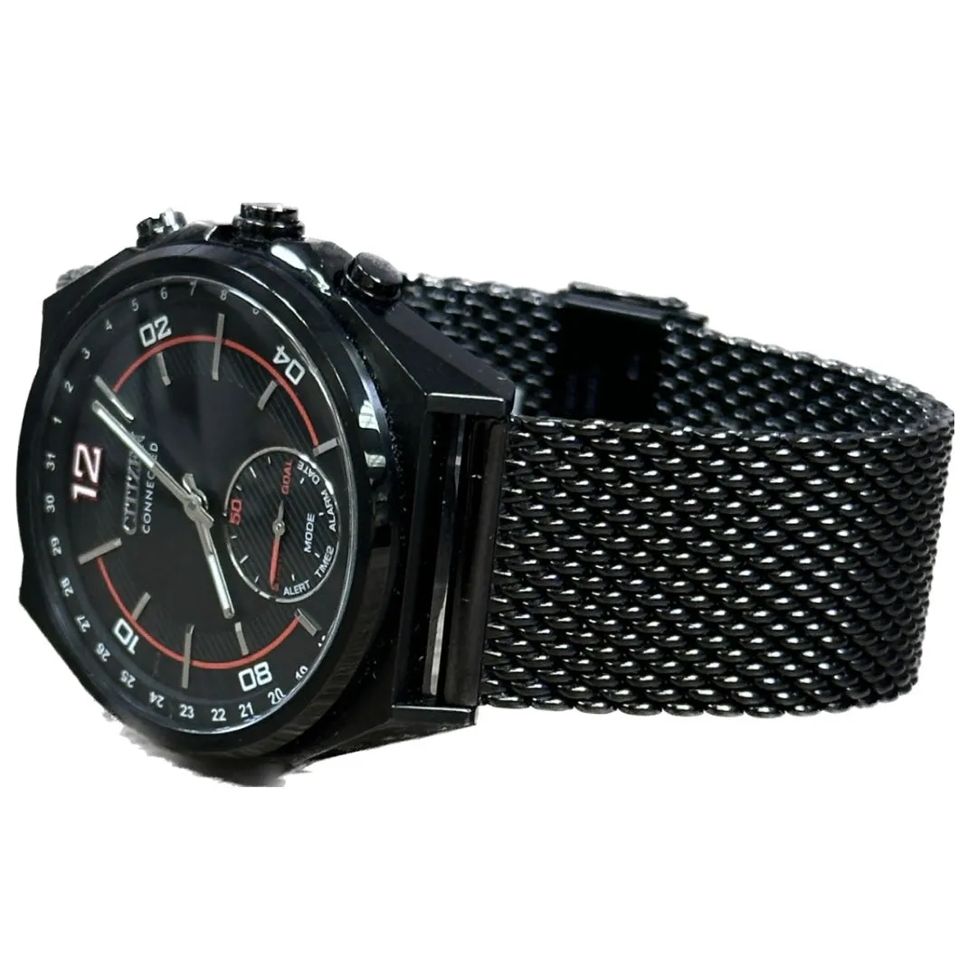 Citizen Connected Quartz Mens Watch, Stainless Steel, Black (Model: CX0005-78E)