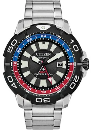 Citizen Eco Drive Promaster Diver Gmt Men's Watch BJ7128-59E