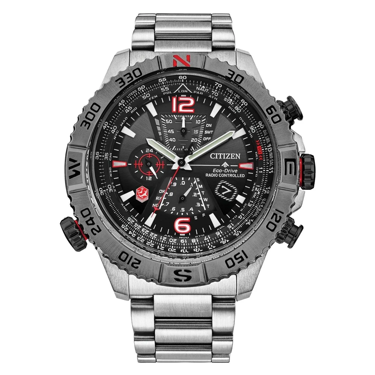 Citizen Promaster Snowbirds Navihawk AT Eco-Drive Men's Watch AT8228-53E