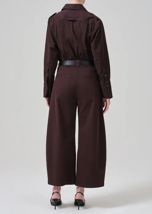 Citizens Of Humanity Cara Cropped Pleated Trouser