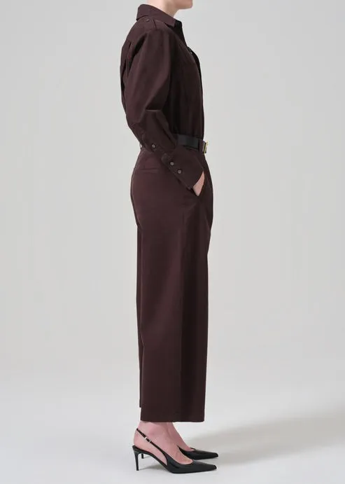 Citizens Of Humanity Cara Cropped Pleated Trouser