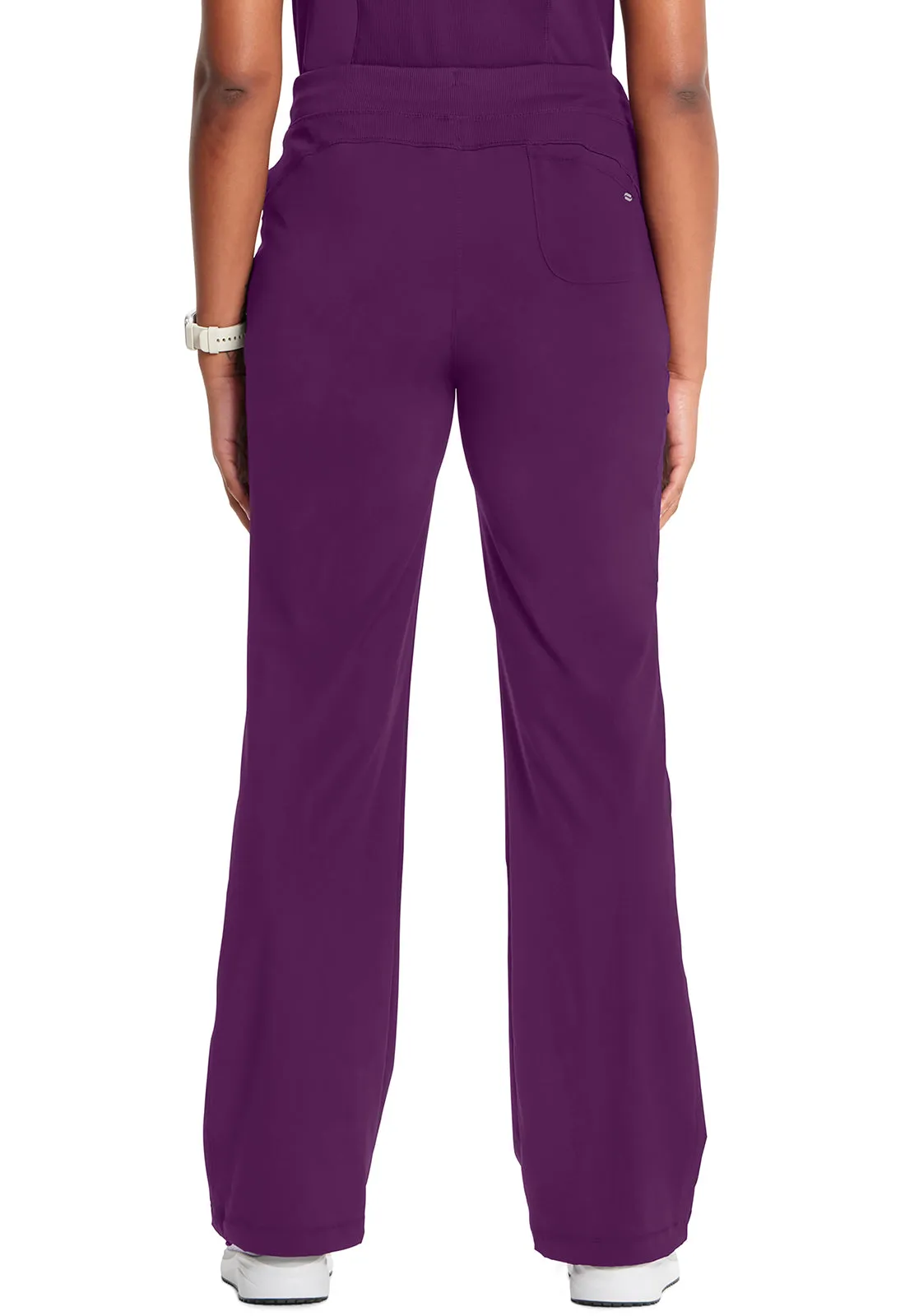 Classics 1123A Straight Leg Drawstring Pants Eggplant