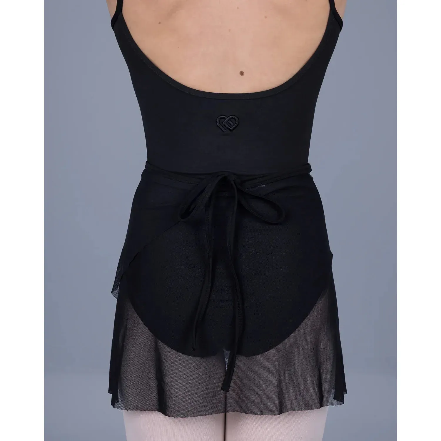 Claudia Dean Mesh Wrap Skirt