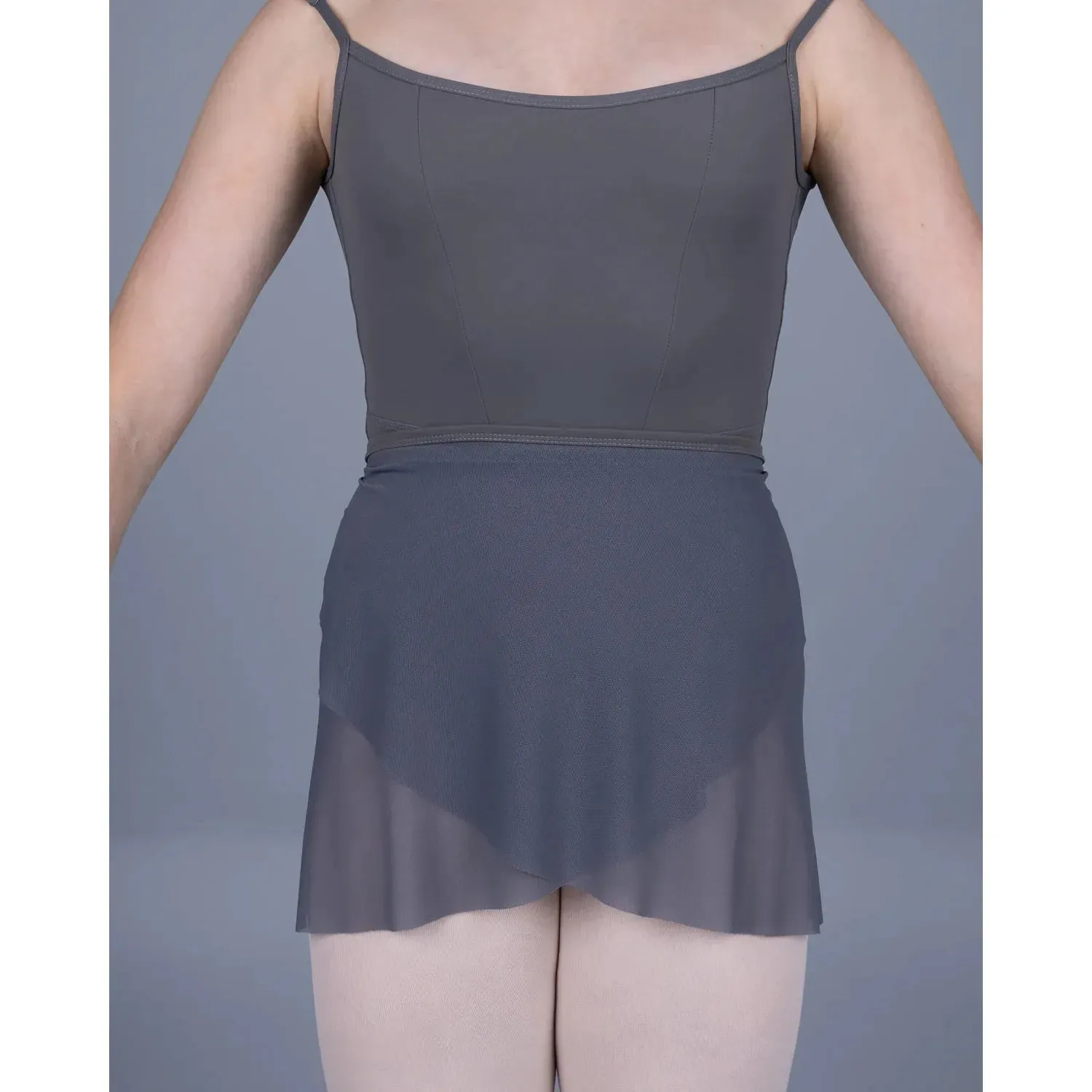 Claudia Dean Mesh Wrap Skirt