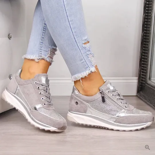 Claudia® | Orthopedic sneakers with zipper