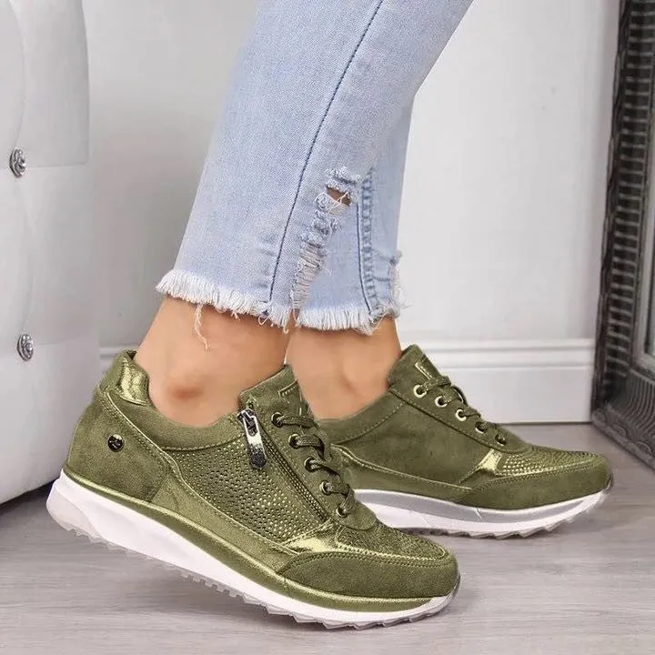 Claudia® | Orthopedic sneakers with zipper