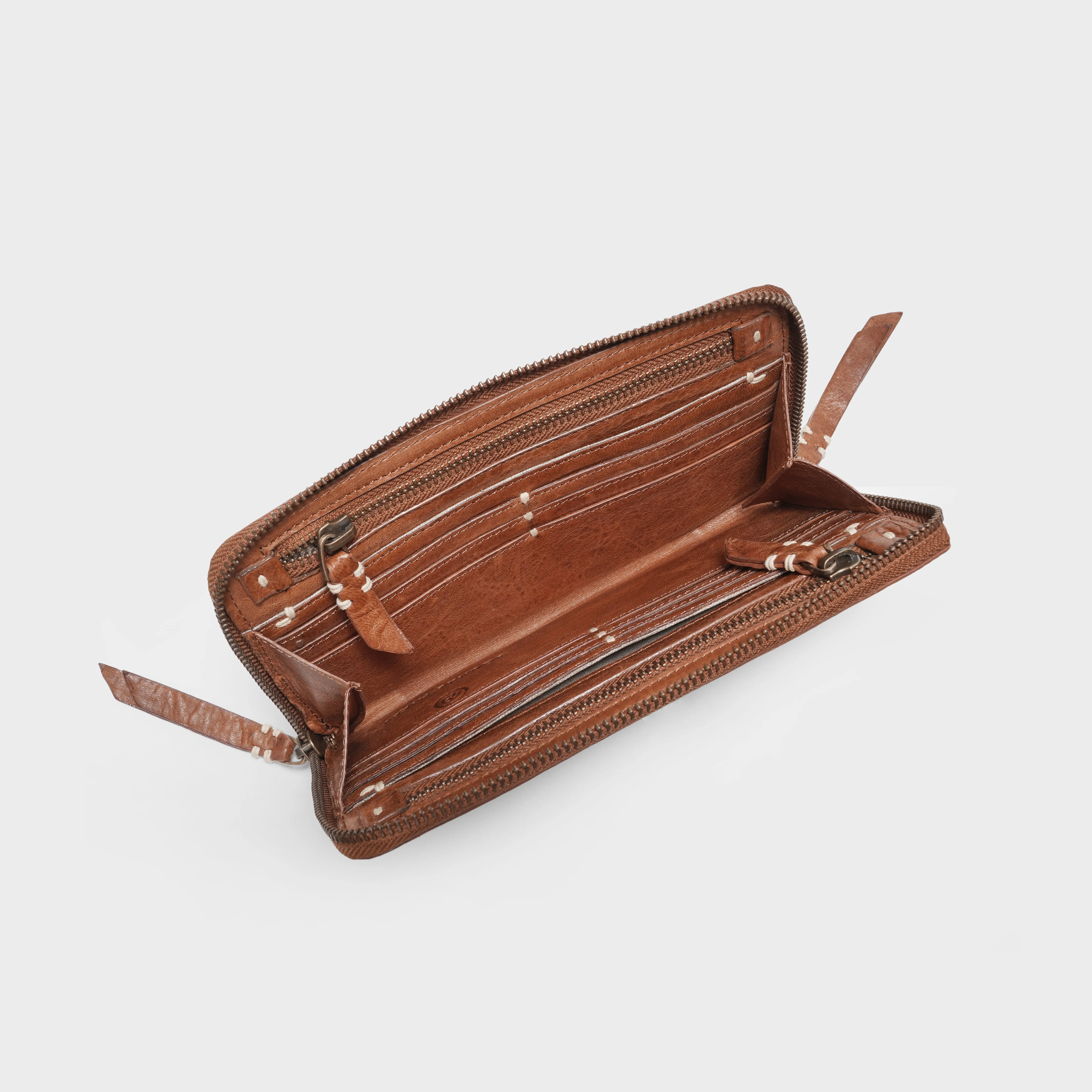 Clingy Wallet in Washed Lambskin
