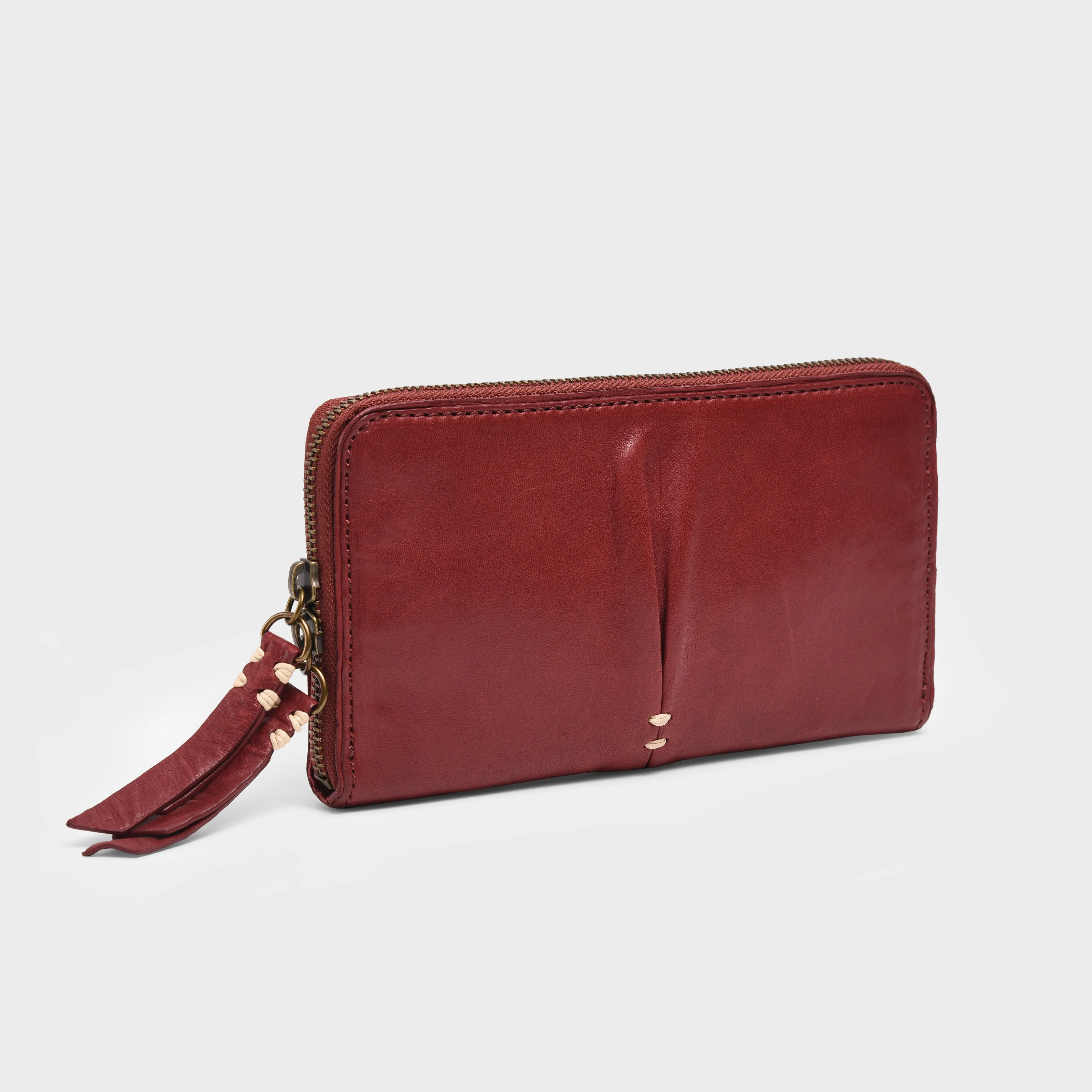 Clingy Wallet in Washed Lambskin