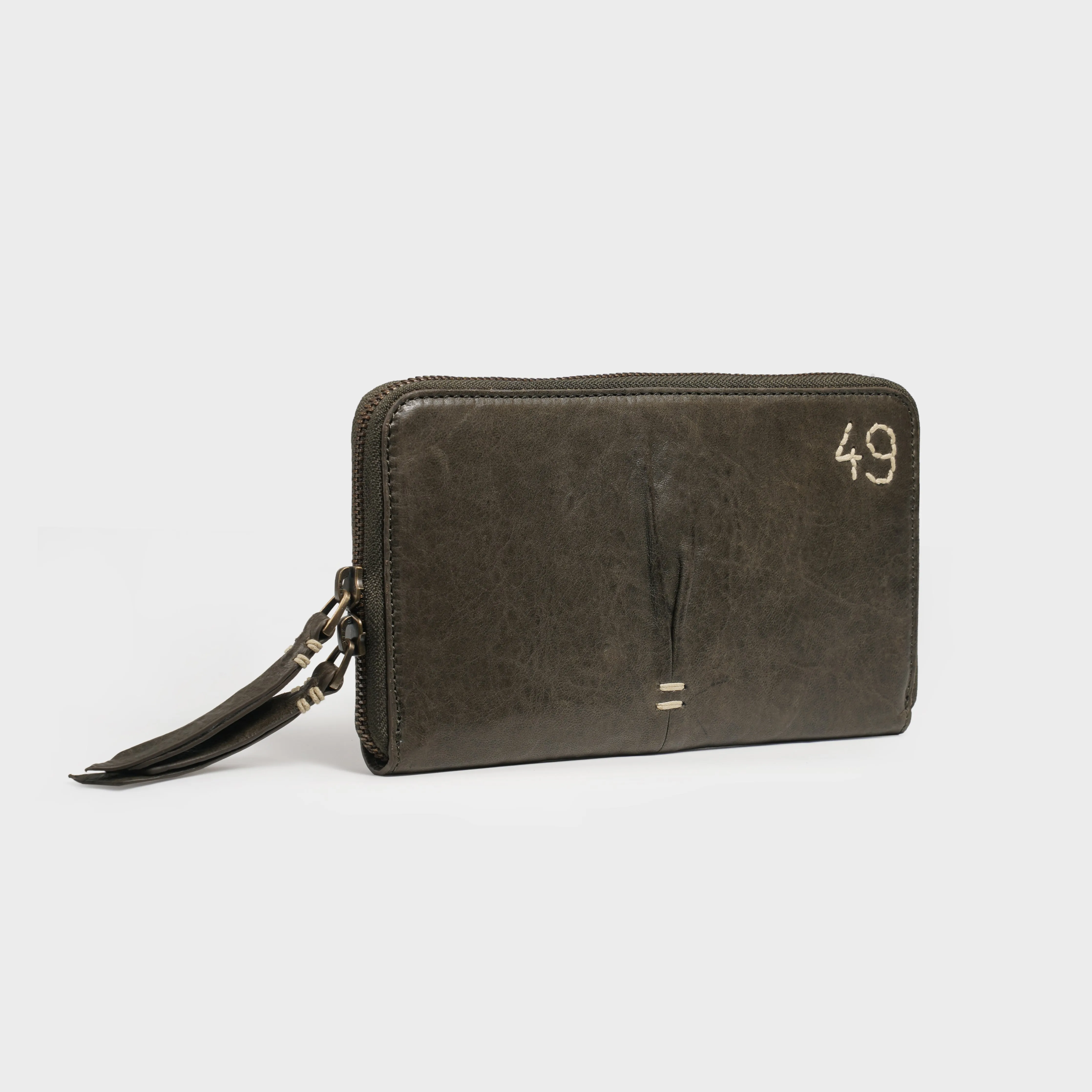 Clingy Wallet in Washed Lambskin