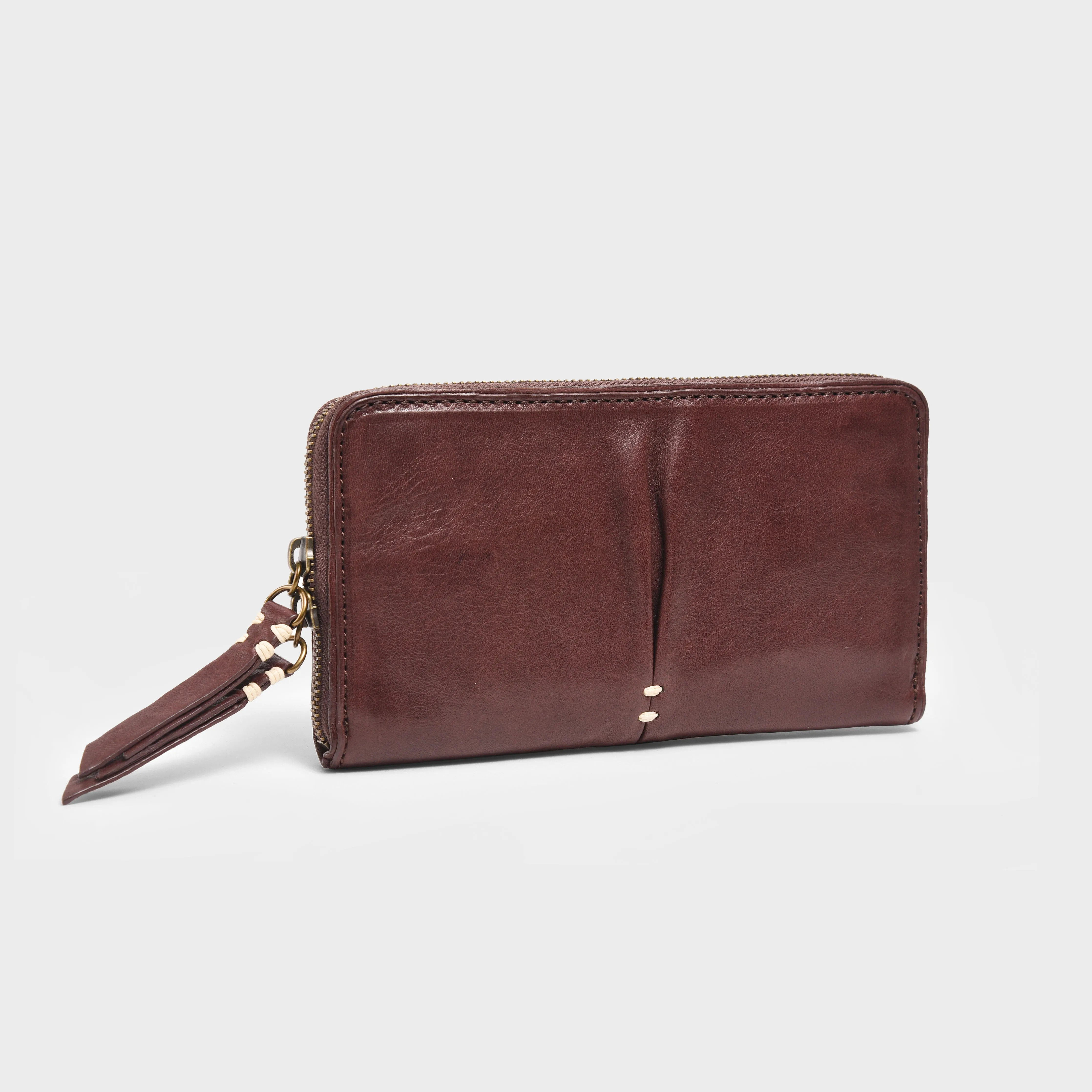 Clingy Wallet in Washed Lambskin