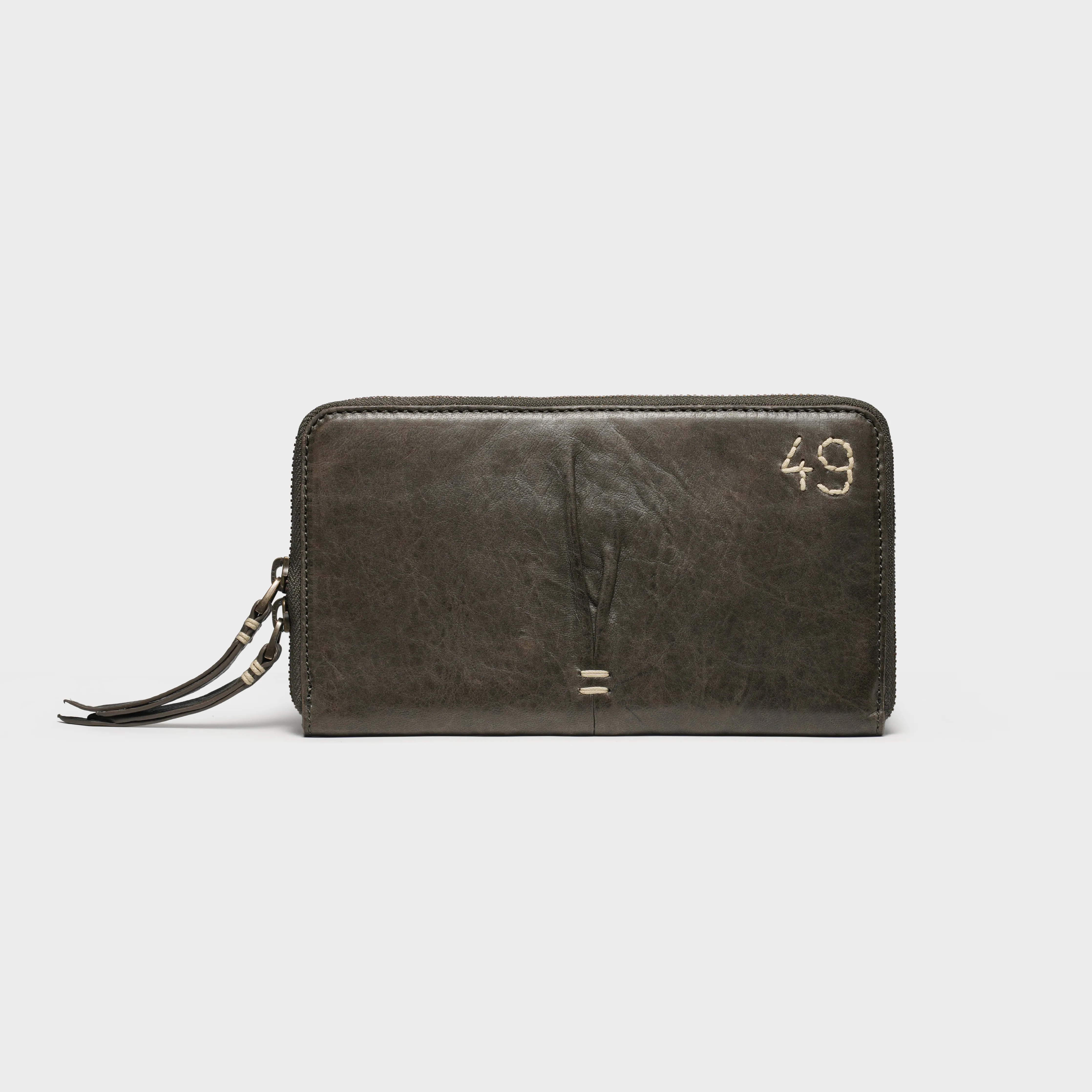 Clingy Wallet in Washed Lambskin