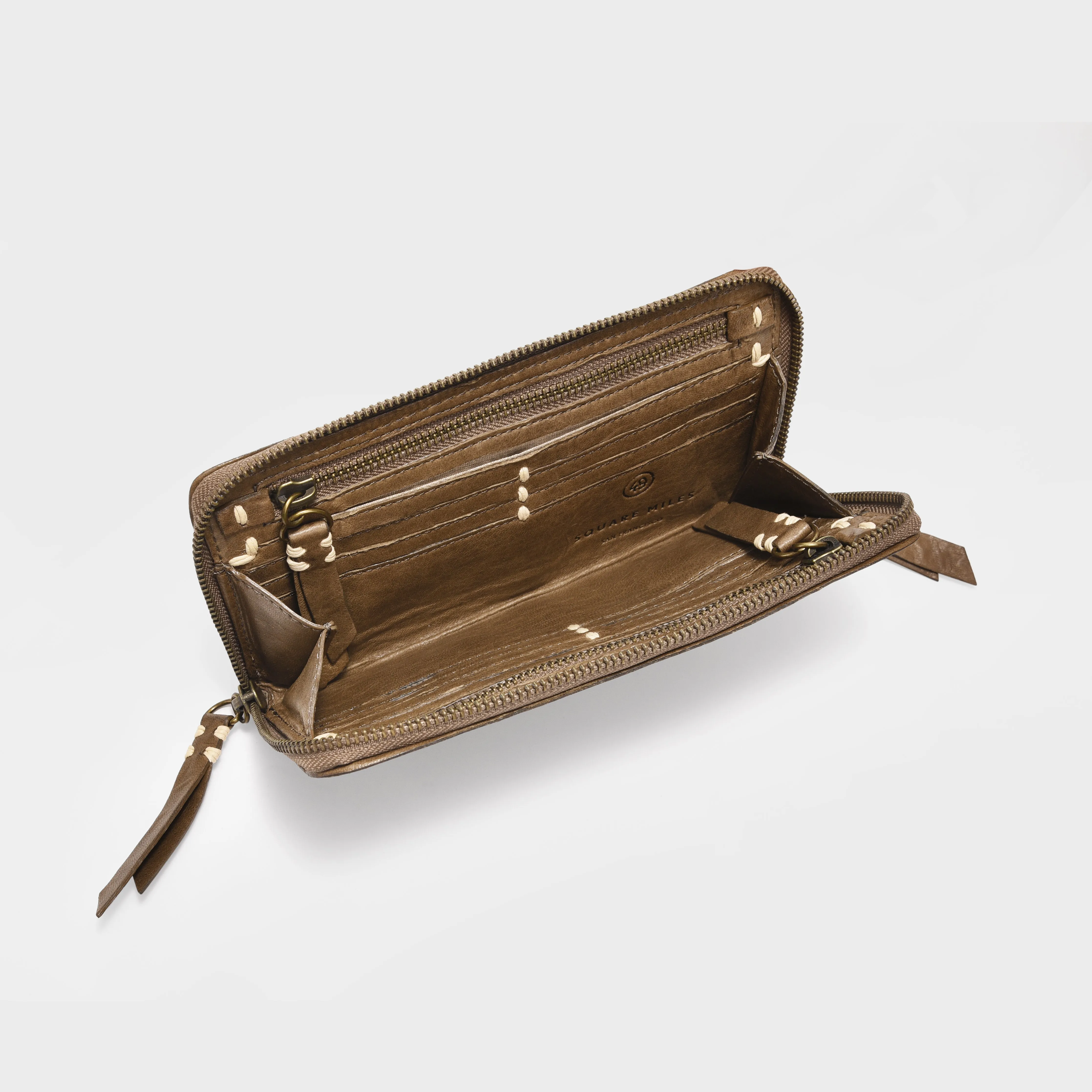 Clingy Wallet in Washed Lambskin