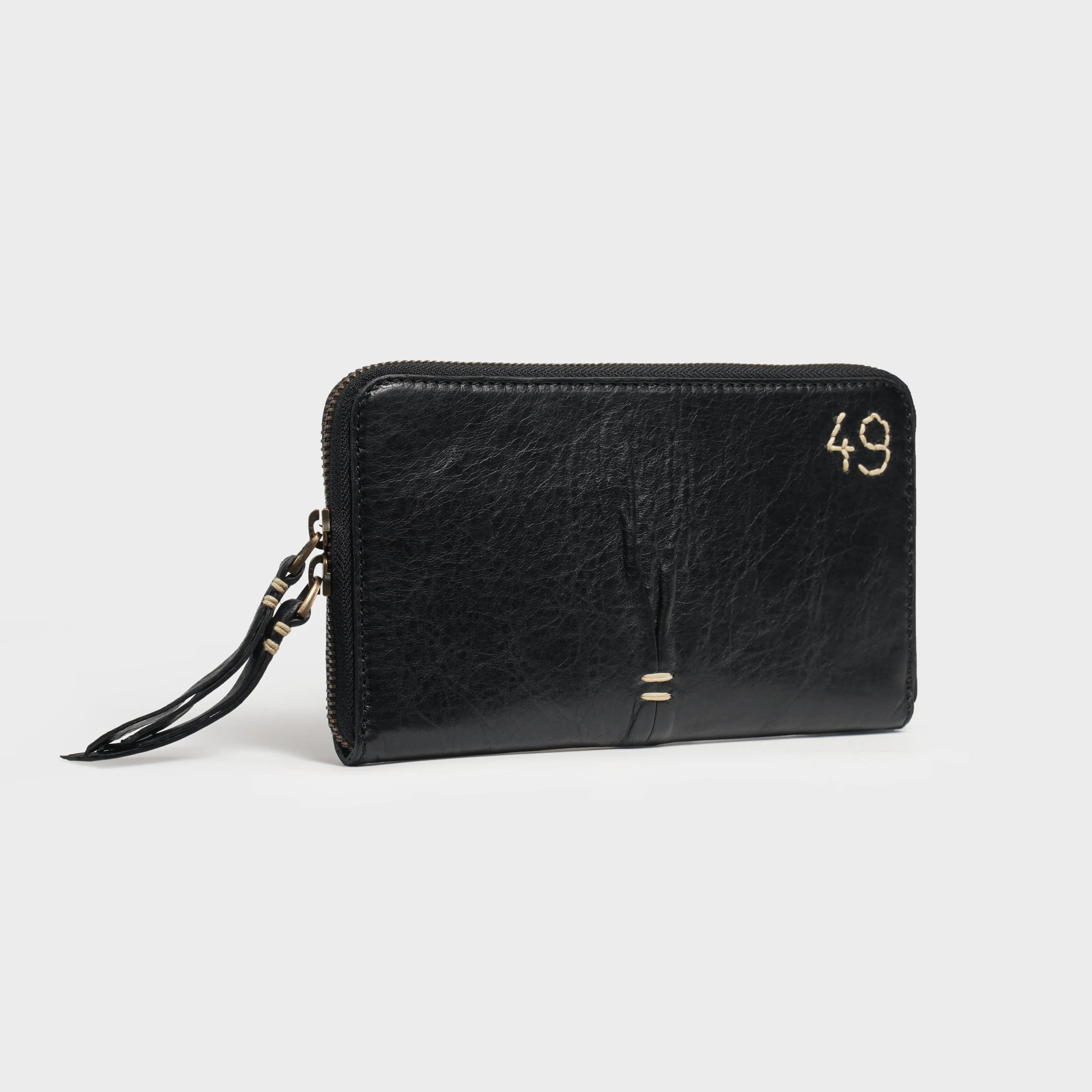 Clingy Wallet in Washed Lambskin
