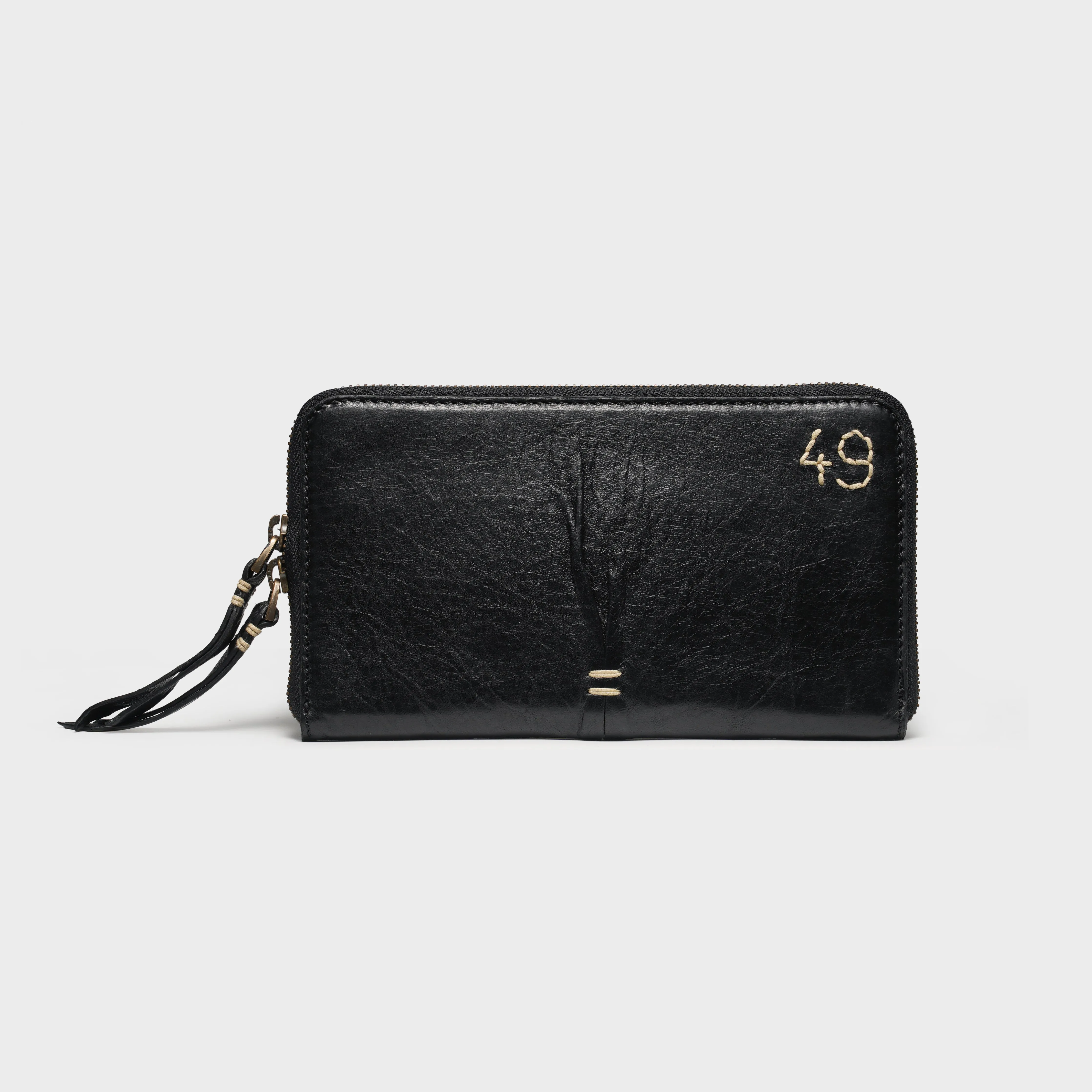 Clingy Wallet in Washed Lambskin
