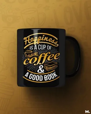 Coffee and good books printed mugs