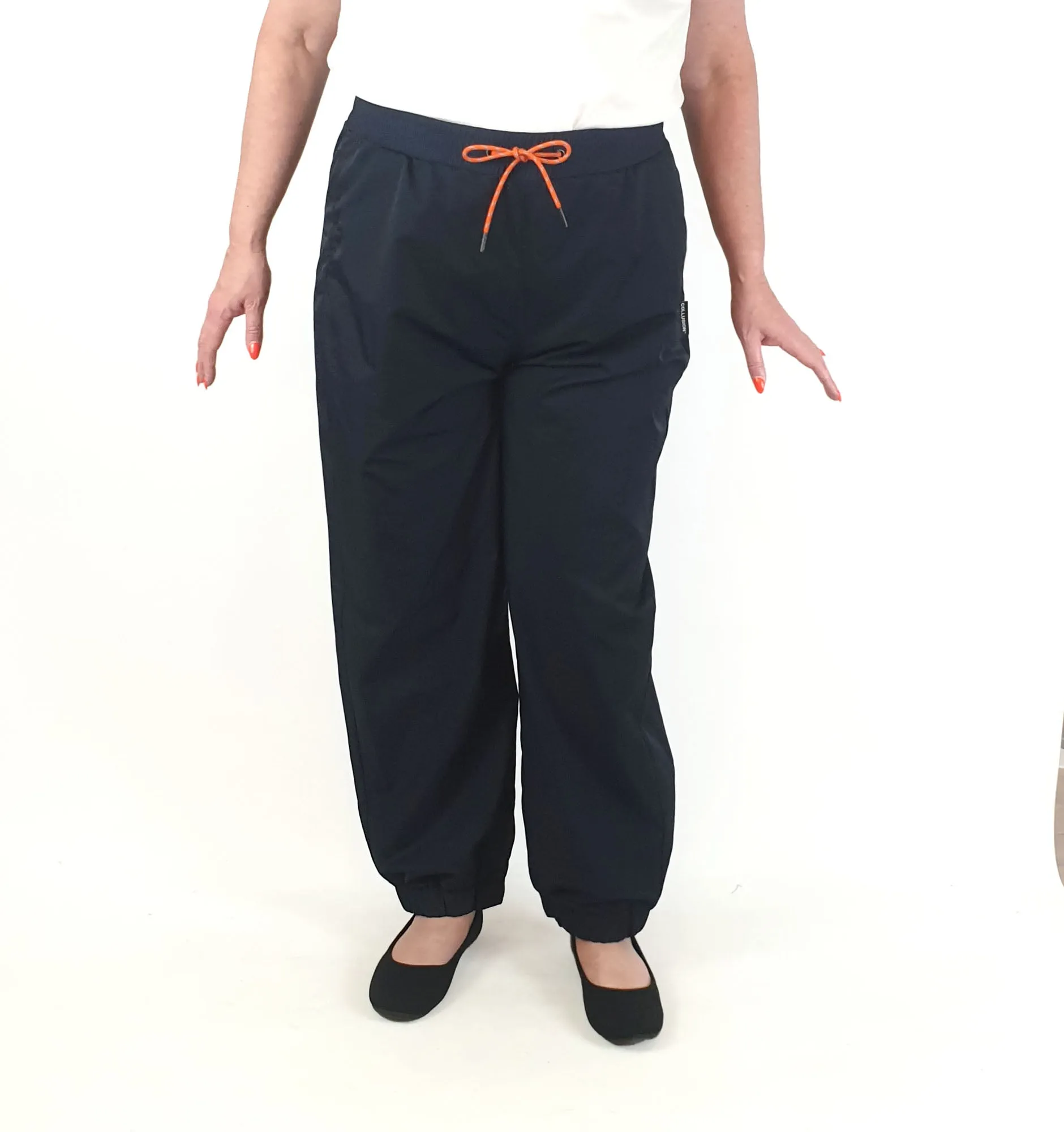 Collusion navy straight leg leisure pants size 2XL