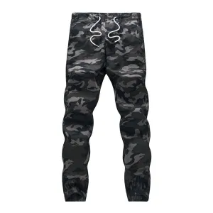 Cotton Men Jogger Pencil Harem Pants Camouflage Military Pants