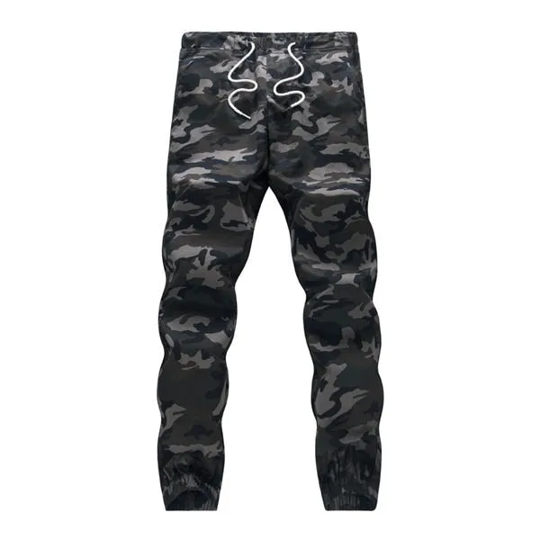 Cotton Men Jogger Pencil Harem Pants Camouflage Military Pants