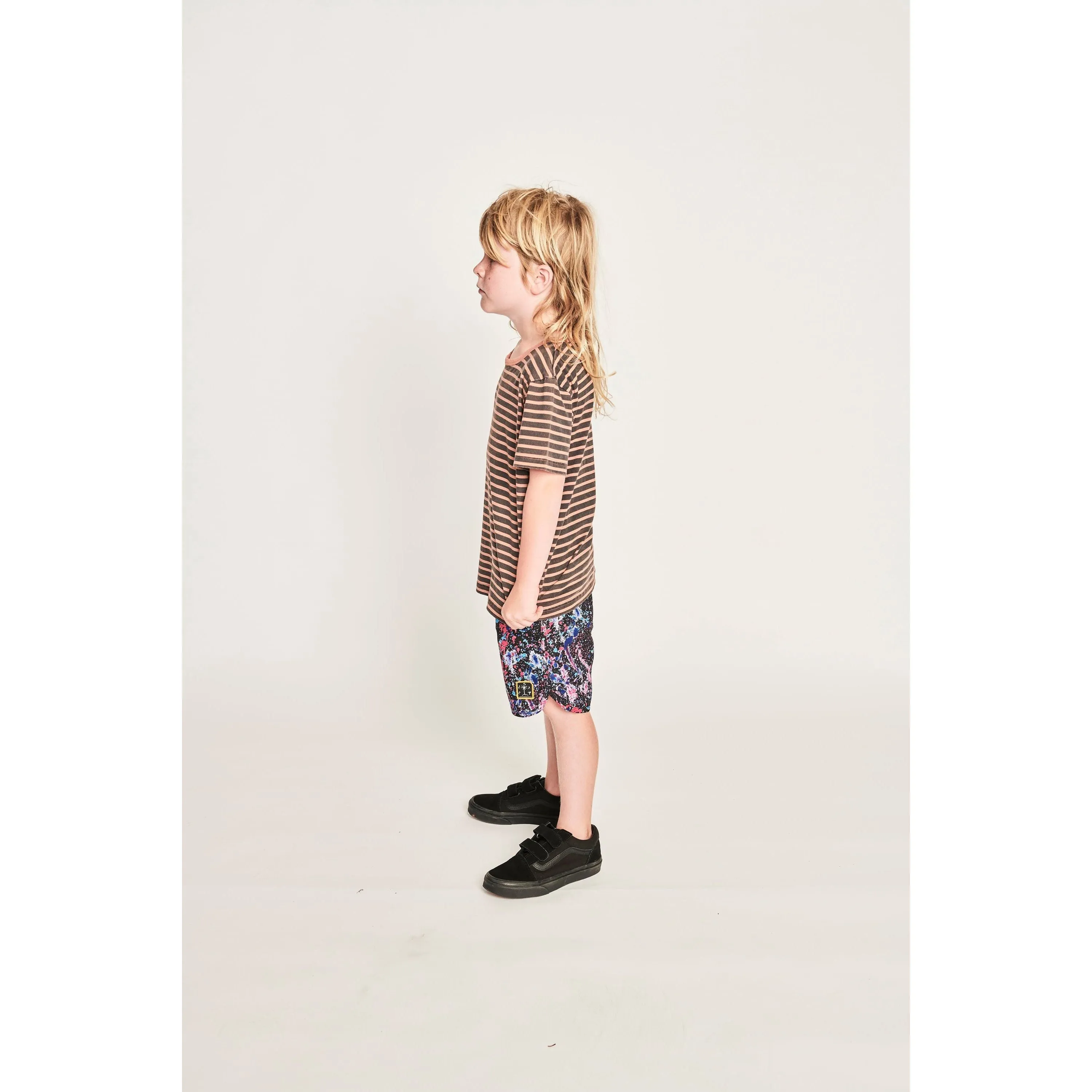 Crazykid Bshort - Black Splatter
