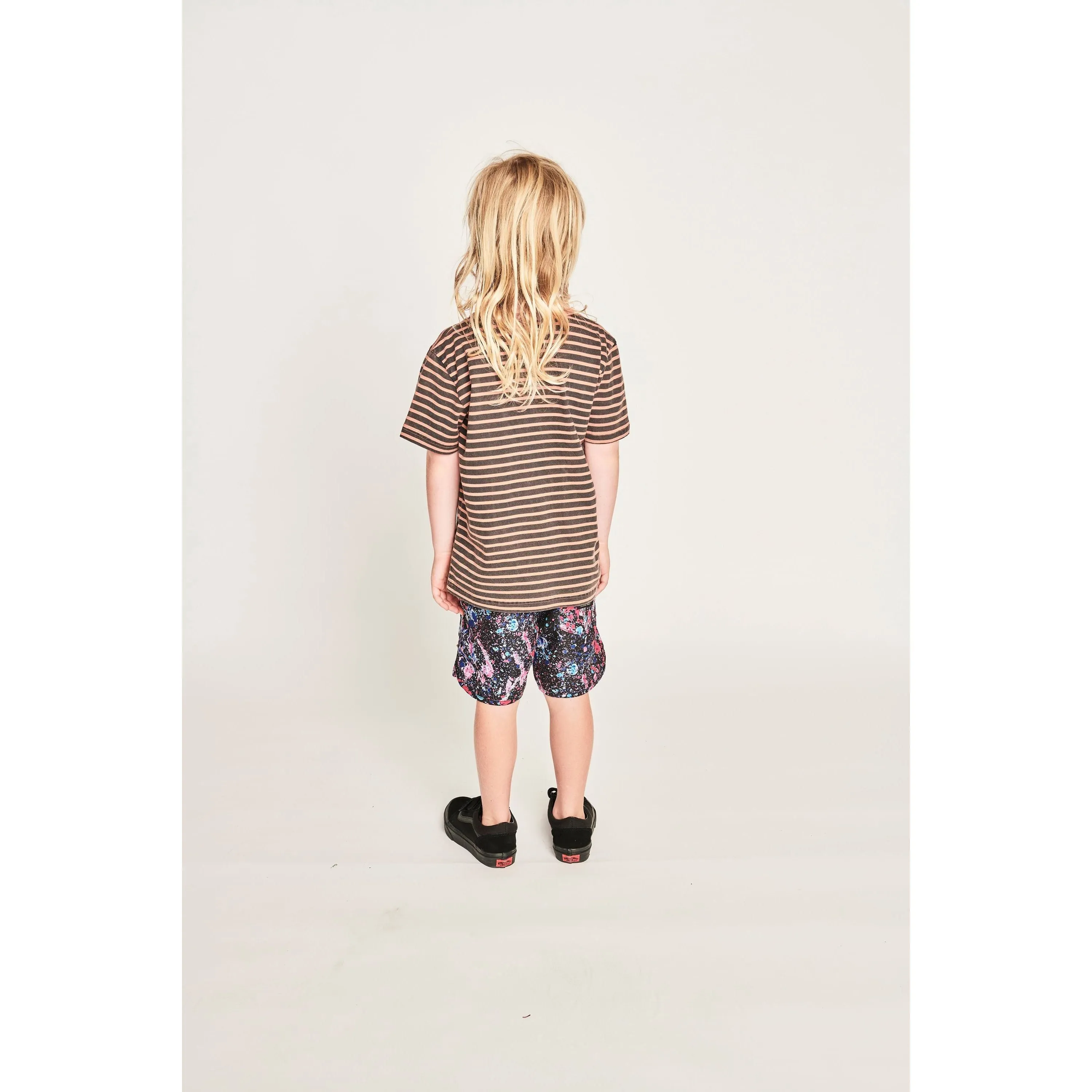 Crazykid Bshort - Black Splatter