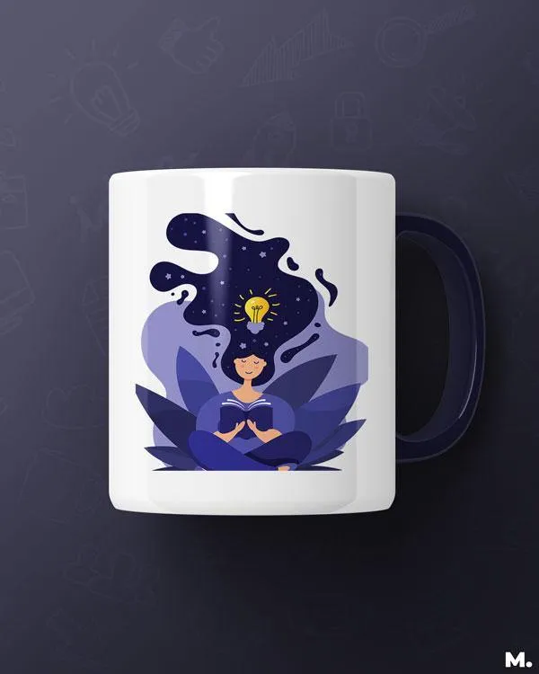 Creativity unlocked printed mugs