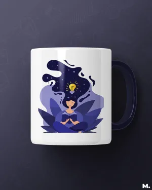 Creativity unlocked printed mugs