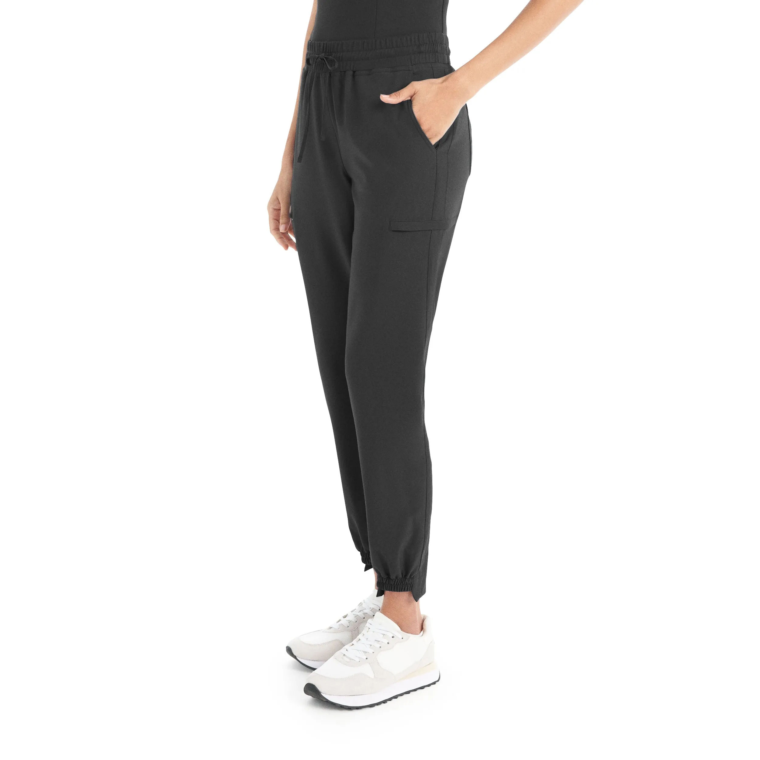 CRFT WB415 Women's Jogger Scrub Pants Pewter