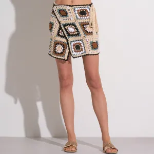 Crochet Wrap Skirt