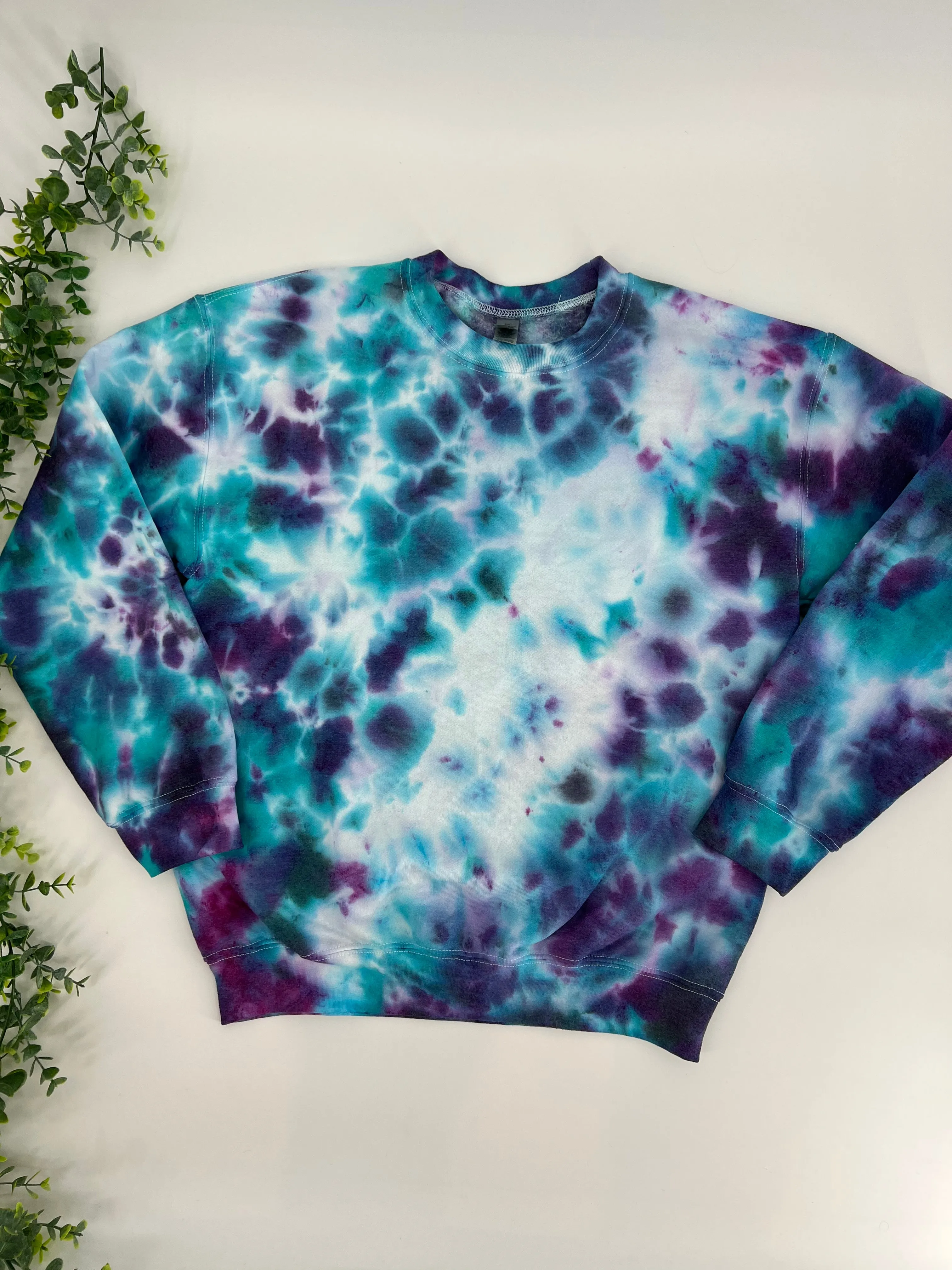 Custom Tie Dye Crew Sweatshirt