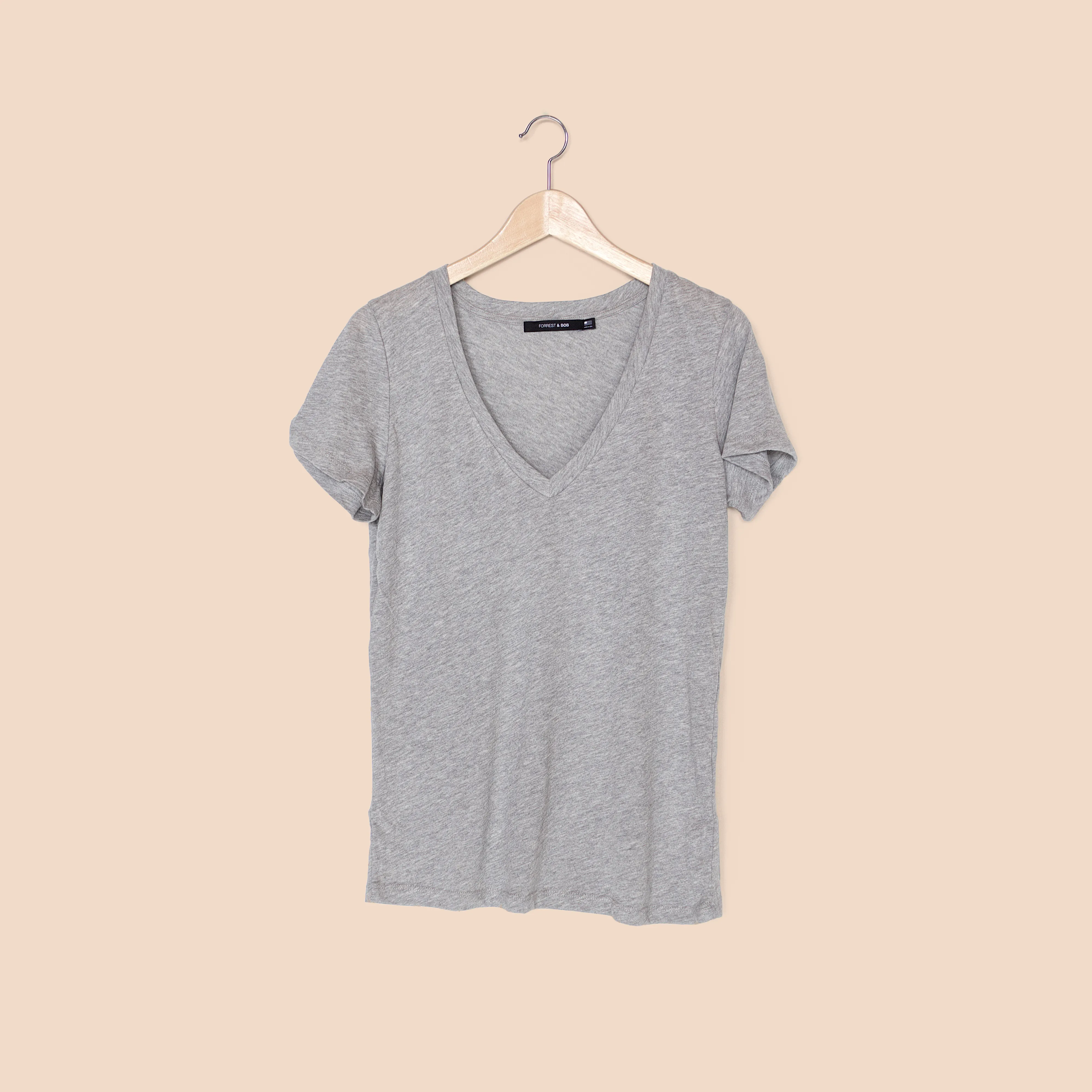 Deep Sexy V / Heather Grey