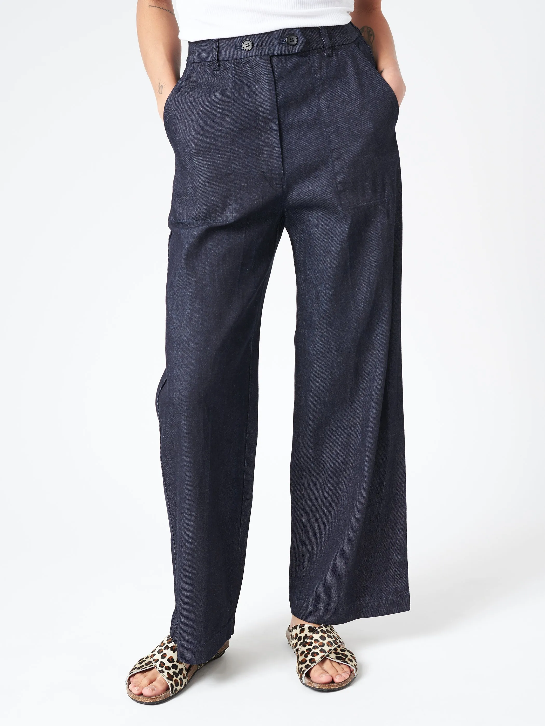 Denim Carole Pant