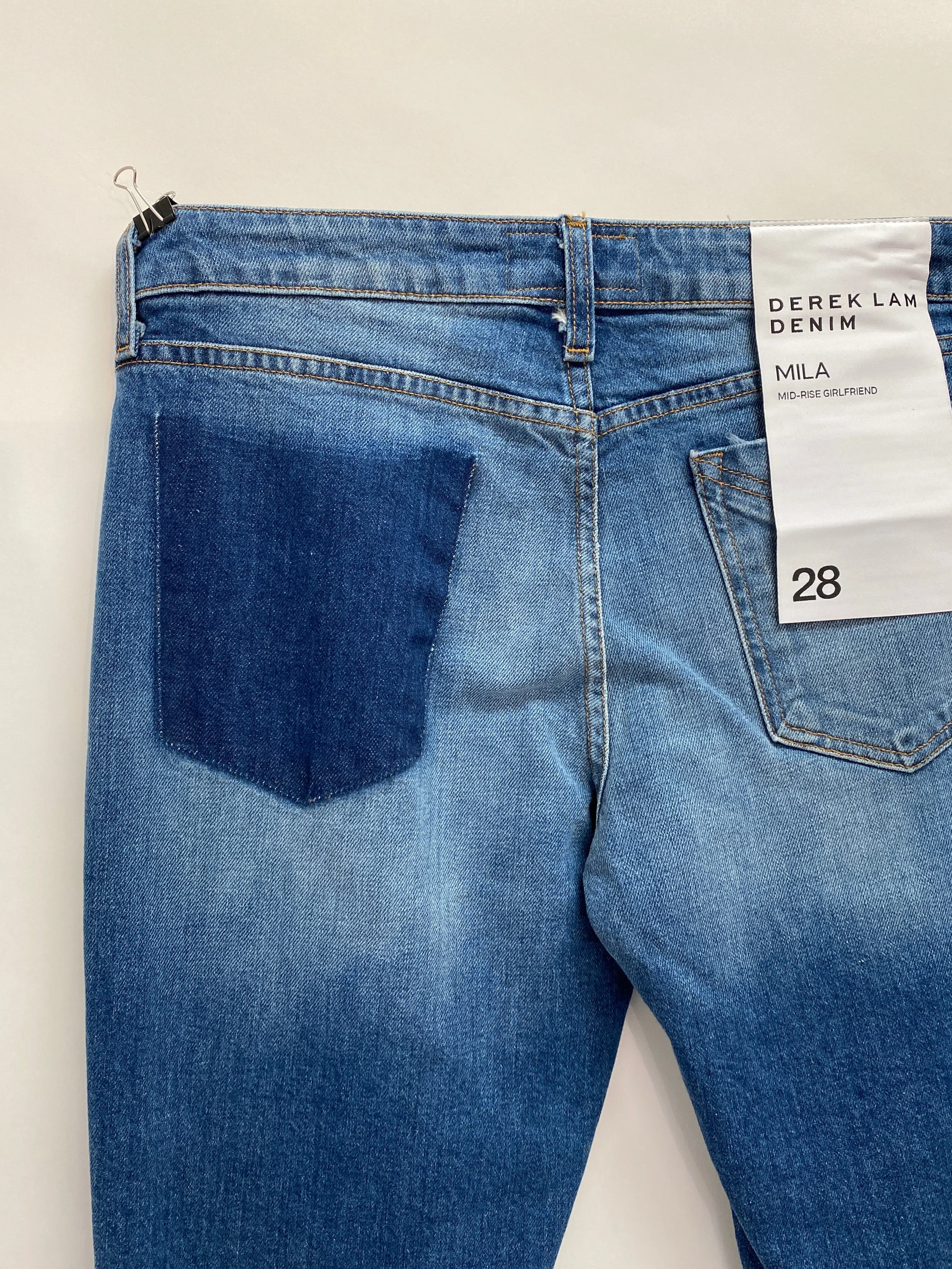 Derek Lam: Mid Rise Girlfriend Jean