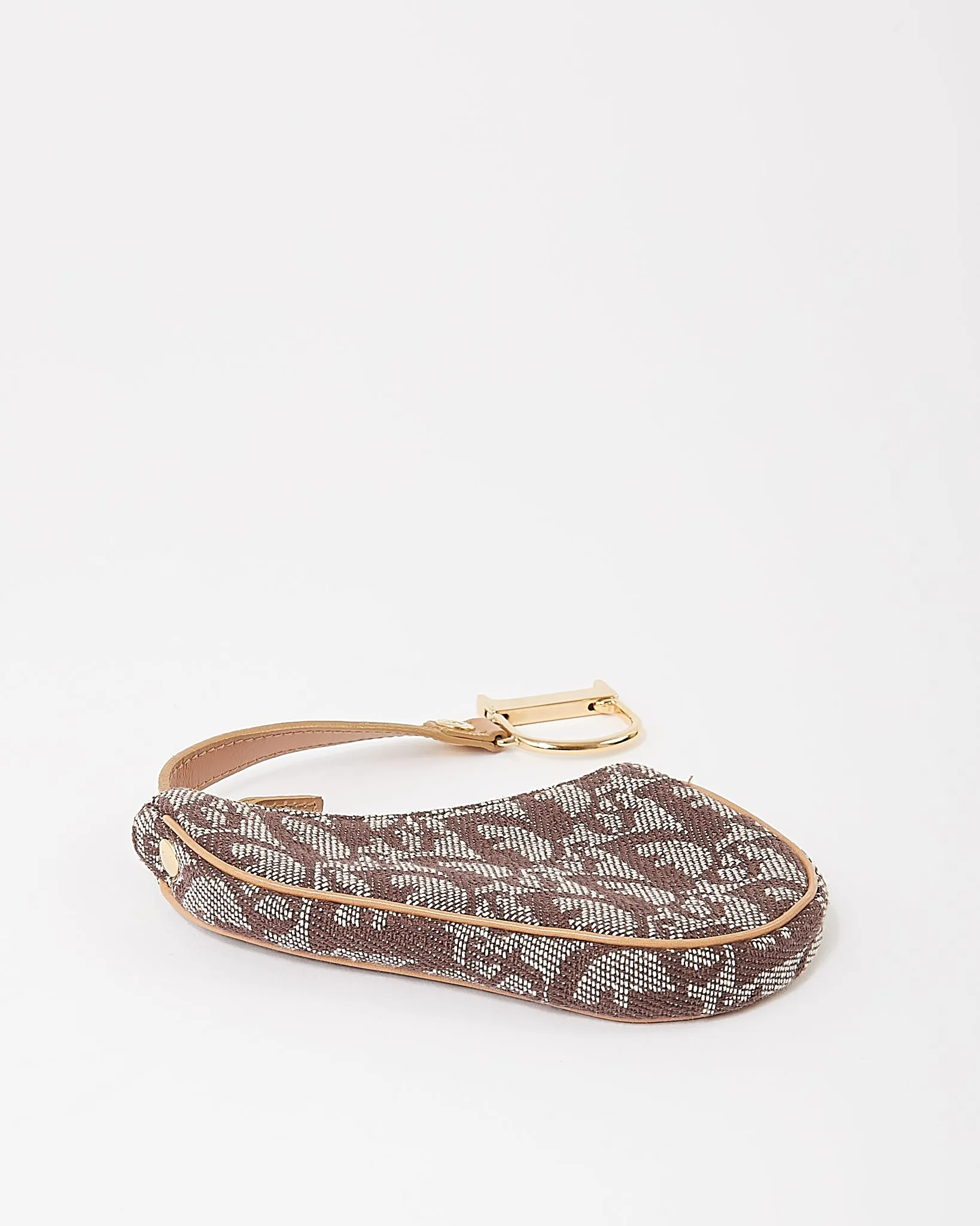 Dior Brown Oblique Saddle Multicase Coin Pouch