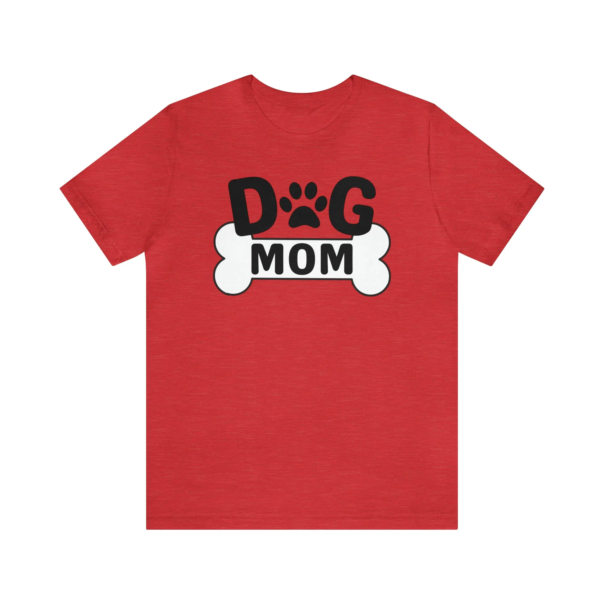 Dog Mom and Bone T-Shirt | I Love my Dog Tee |  Bella Canvas 3001 Unisex |  Dog Lover Short Sleeve Tshirt