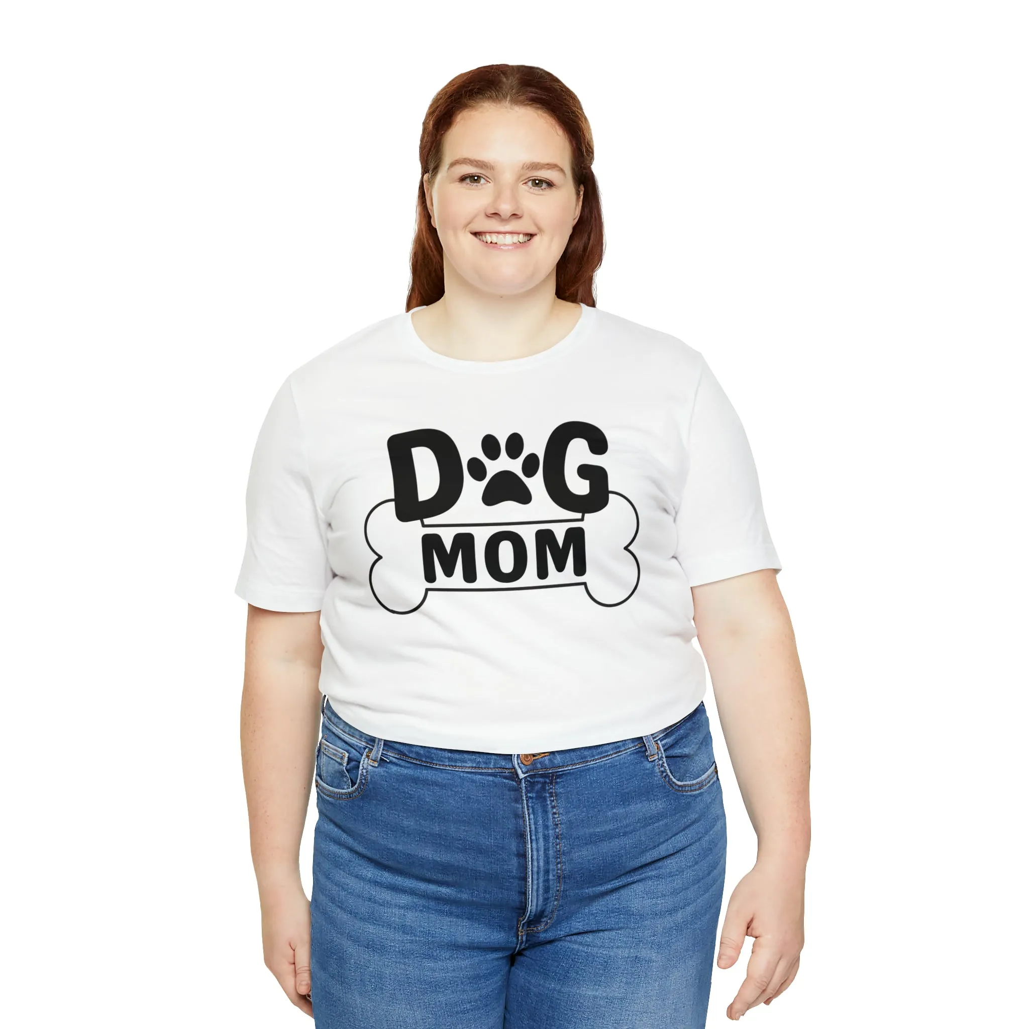 Dog Mom and Bone T-Shirt | I Love my Dog Tee |  Bella Canvas 3001 Unisex |  Dog Lover Short Sleeve Tshirt
