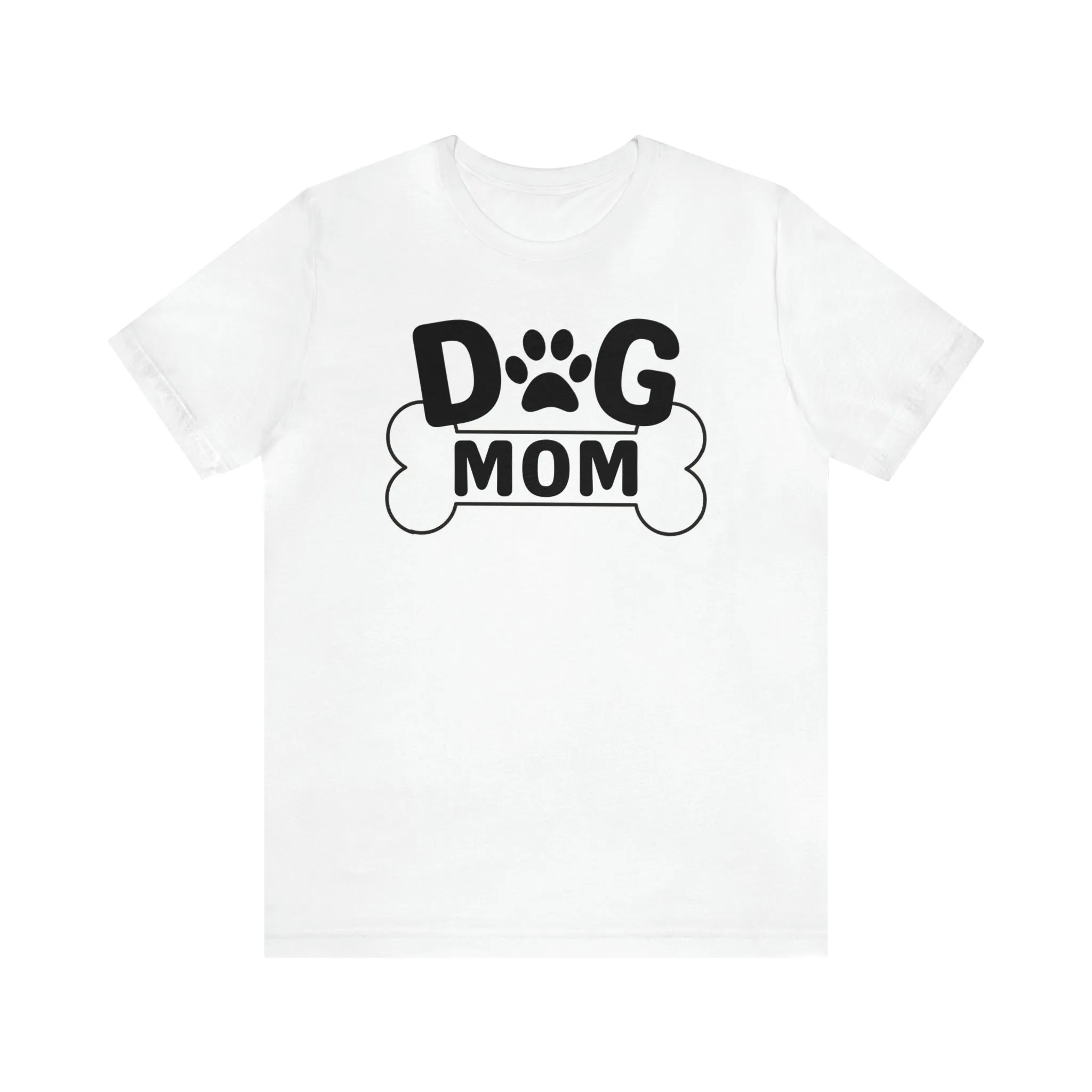 Dog Mom and Bone T-Shirt | I Love my Dog Tee |  Bella Canvas 3001 Unisex |  Dog Lover Short Sleeve Tshirt
