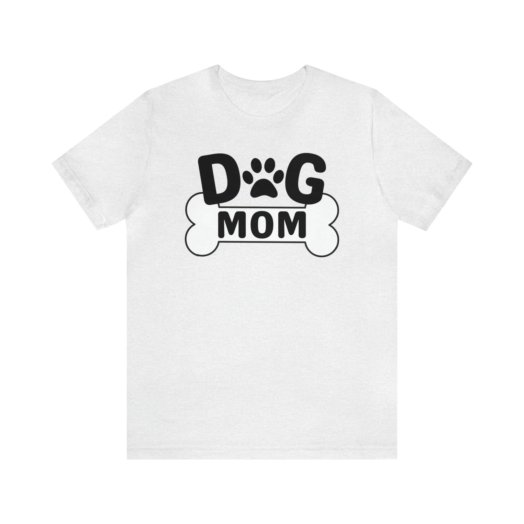 Dog Mom and Bone T-Shirt | I Love my Dog Tee |  Bella Canvas 3001 Unisex |  Dog Lover Short Sleeve Tshirt