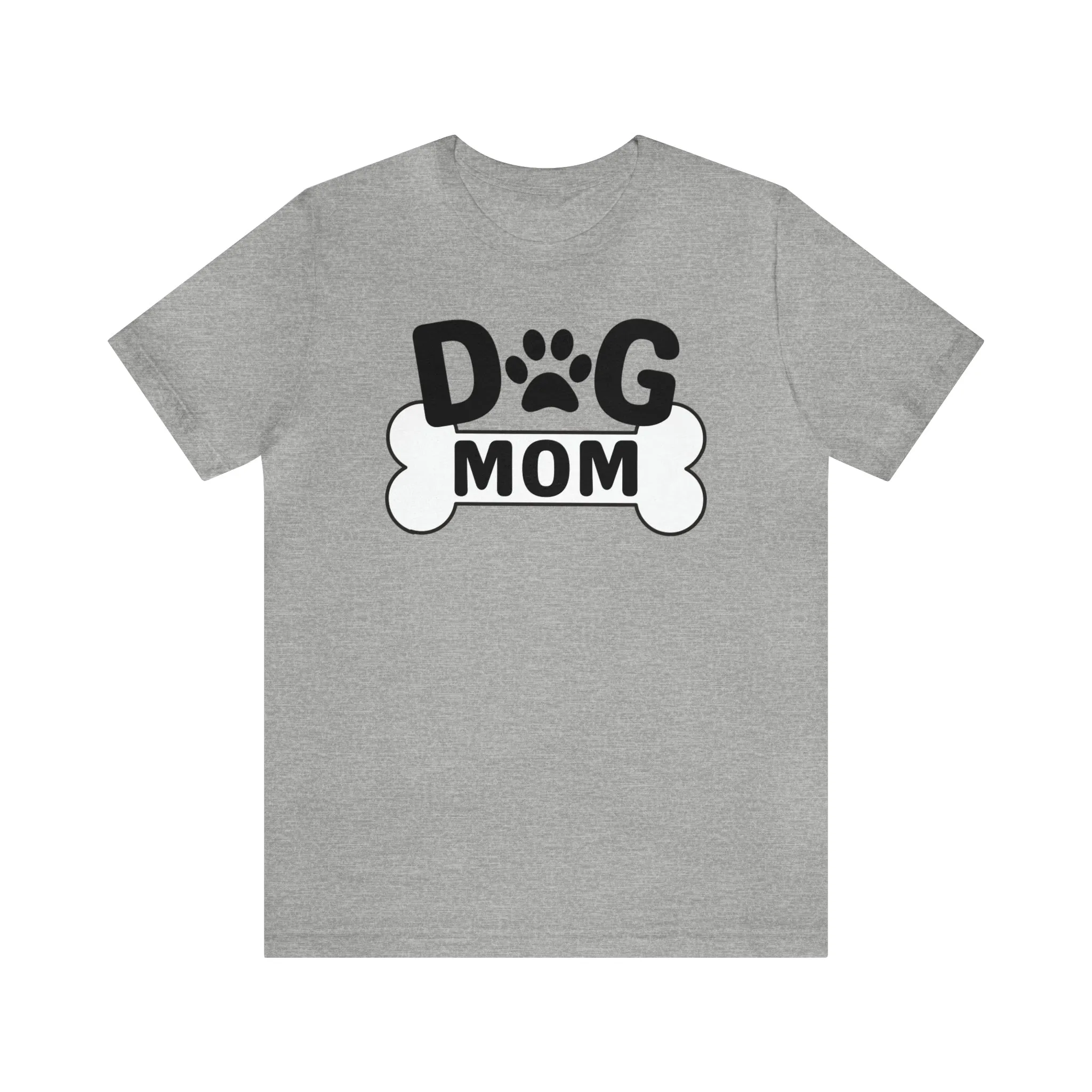 Dog Mom and Bone T-Shirt | I Love my Dog Tee |  Bella Canvas 3001 Unisex |  Dog Lover Short Sleeve Tshirt