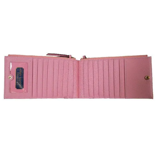 Double Zip Wallet - Gold