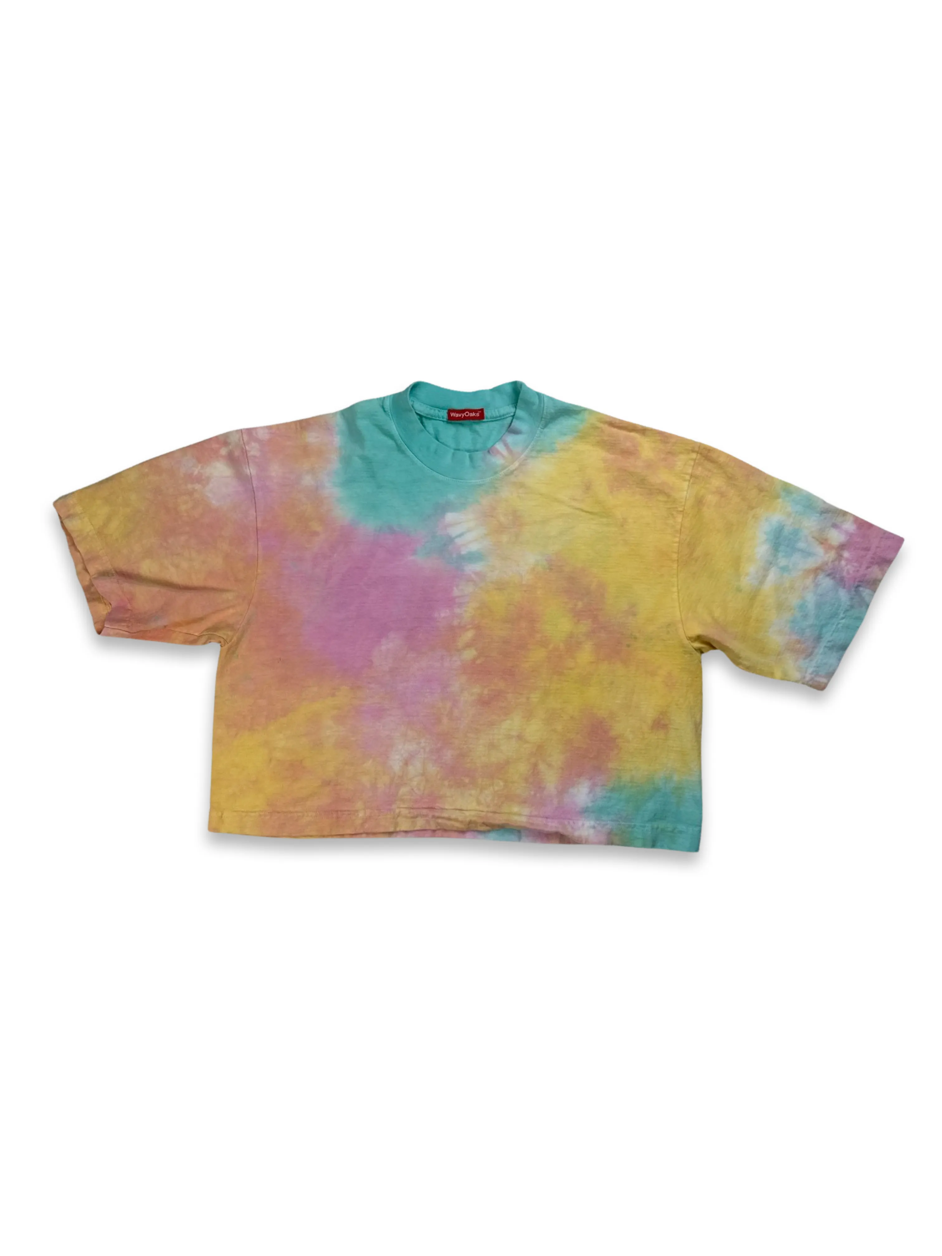 DOWN BAD. Drunk As Fu*K Tie-Dye Crop Top