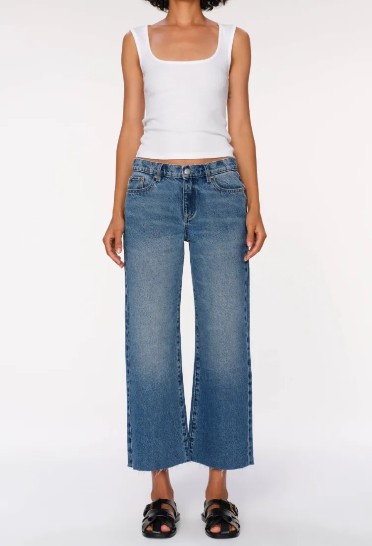 Drue Straight Low Rise Ankle Jean South Lake