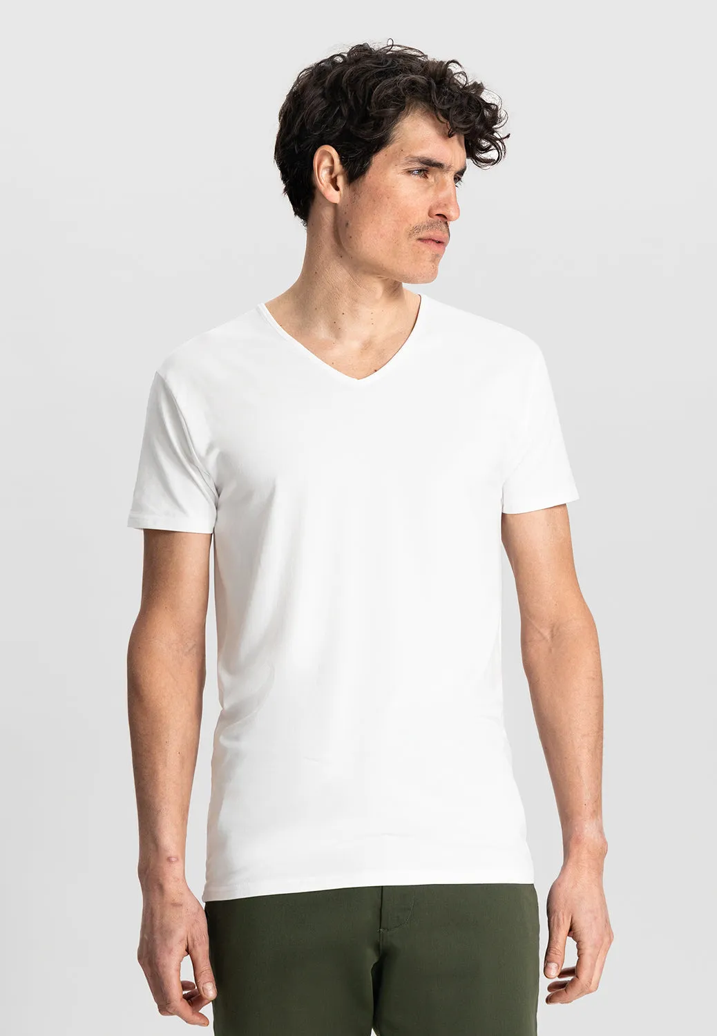 DSTREZZED EASTWOOD 2-PACK V-NECK T-SHIRT 707010