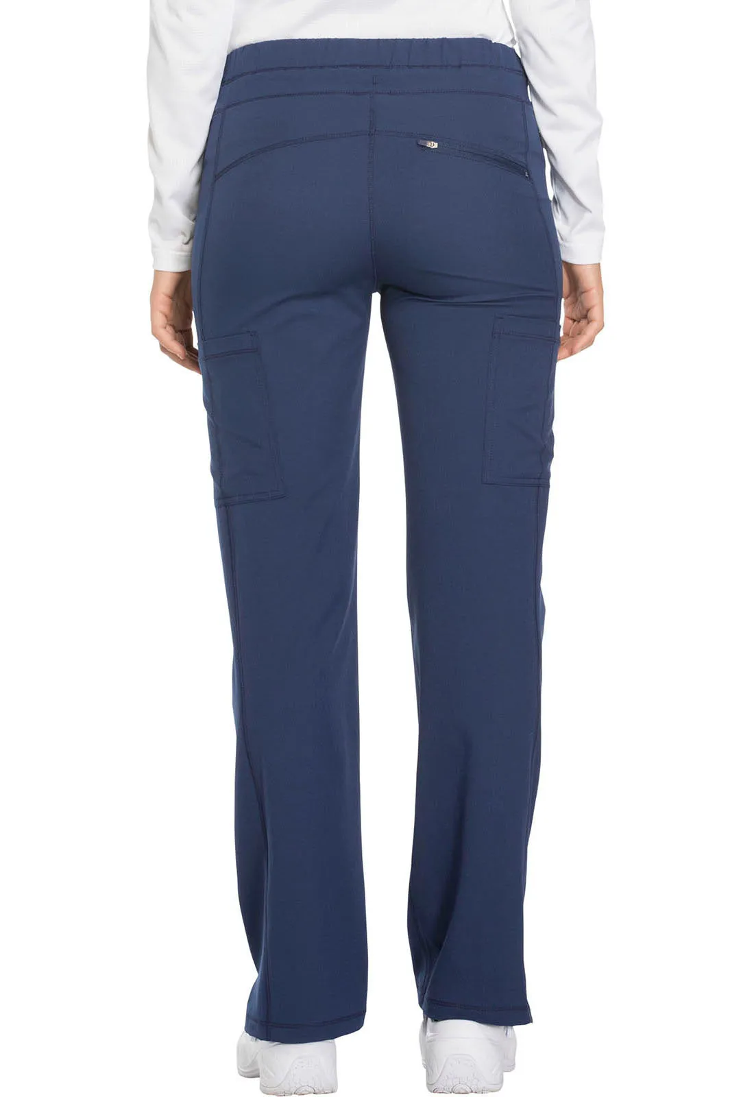 Dynamix DK130 Mid Rise Straight Leg Drawstring Pants Navy