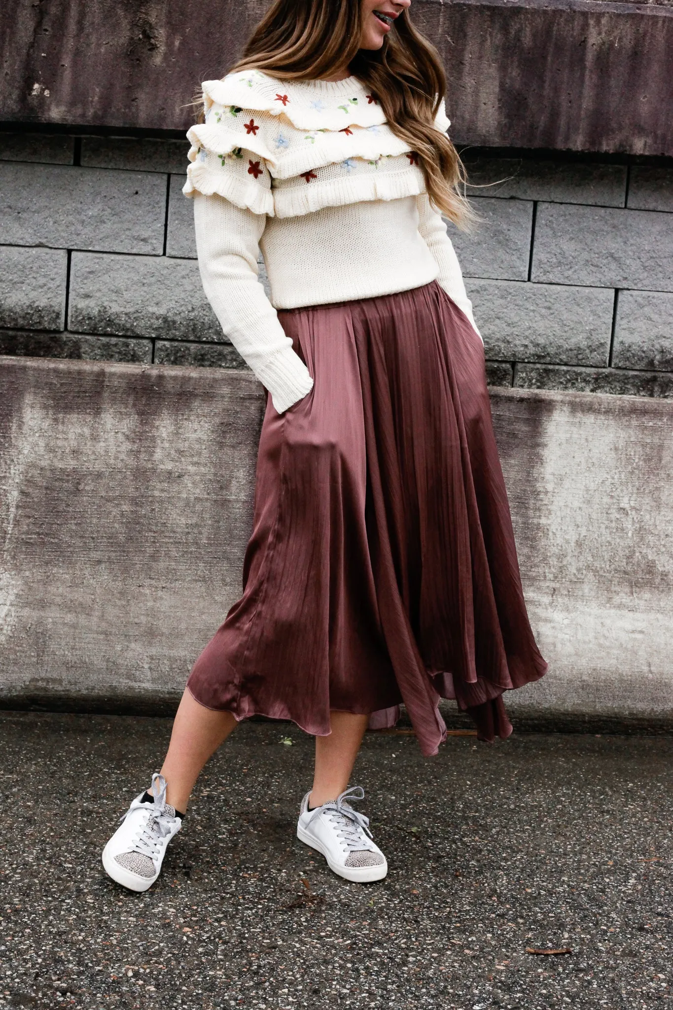 “Eden” Hanky Hem Skirt