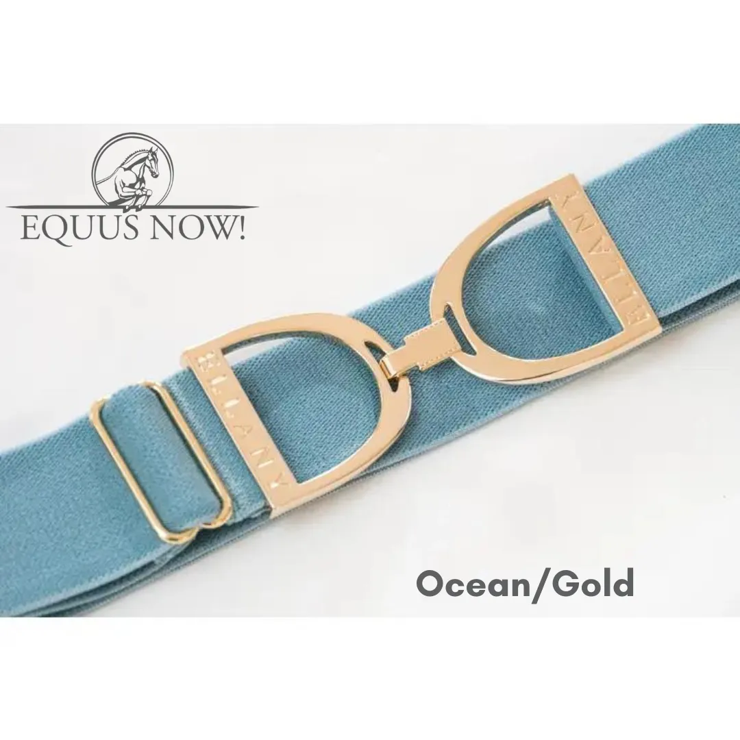Ellany Stirrup Irons Elastic Belt