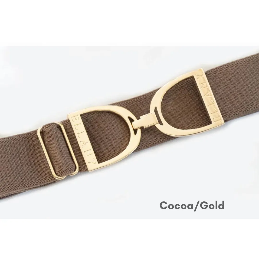 Ellany Stirrup Irons Elastic Belt