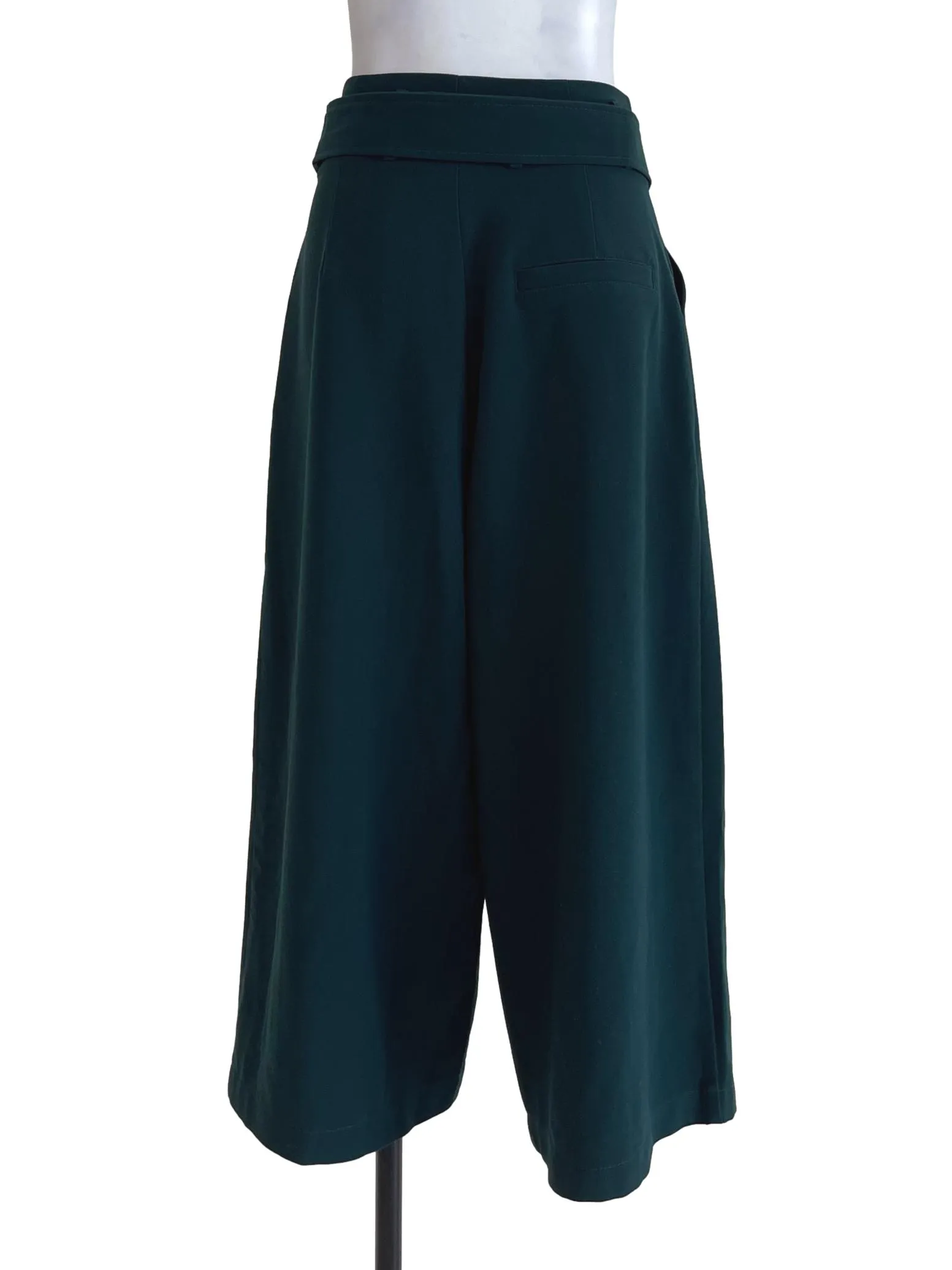 Emerald Green High Waisted Cullotes